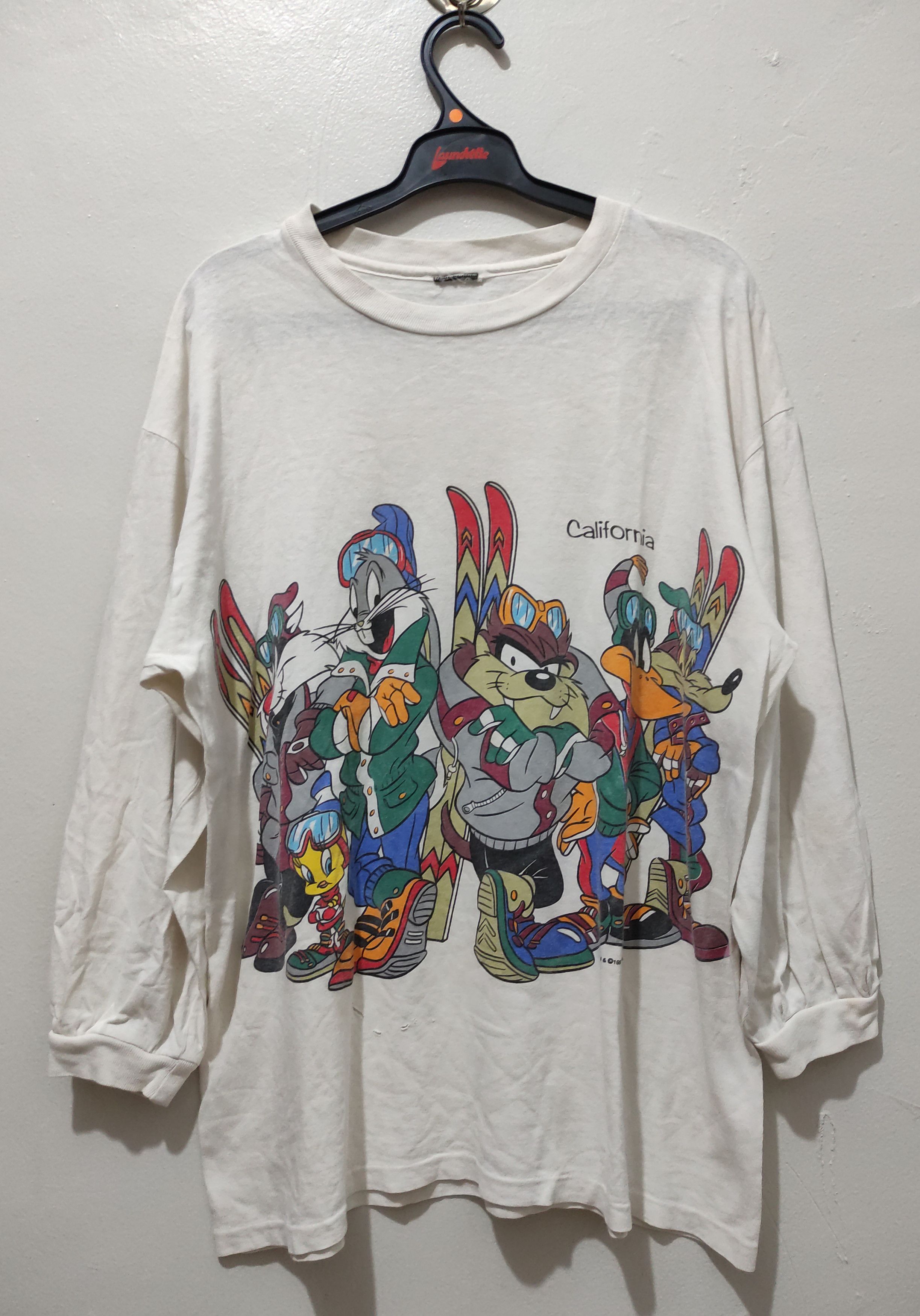 Vintage × Warner Bros 1993 Looney Tunes Warner vintage Brothers T-shirt Size US M / EU 48-50 / 2 - 8 Thumbnail