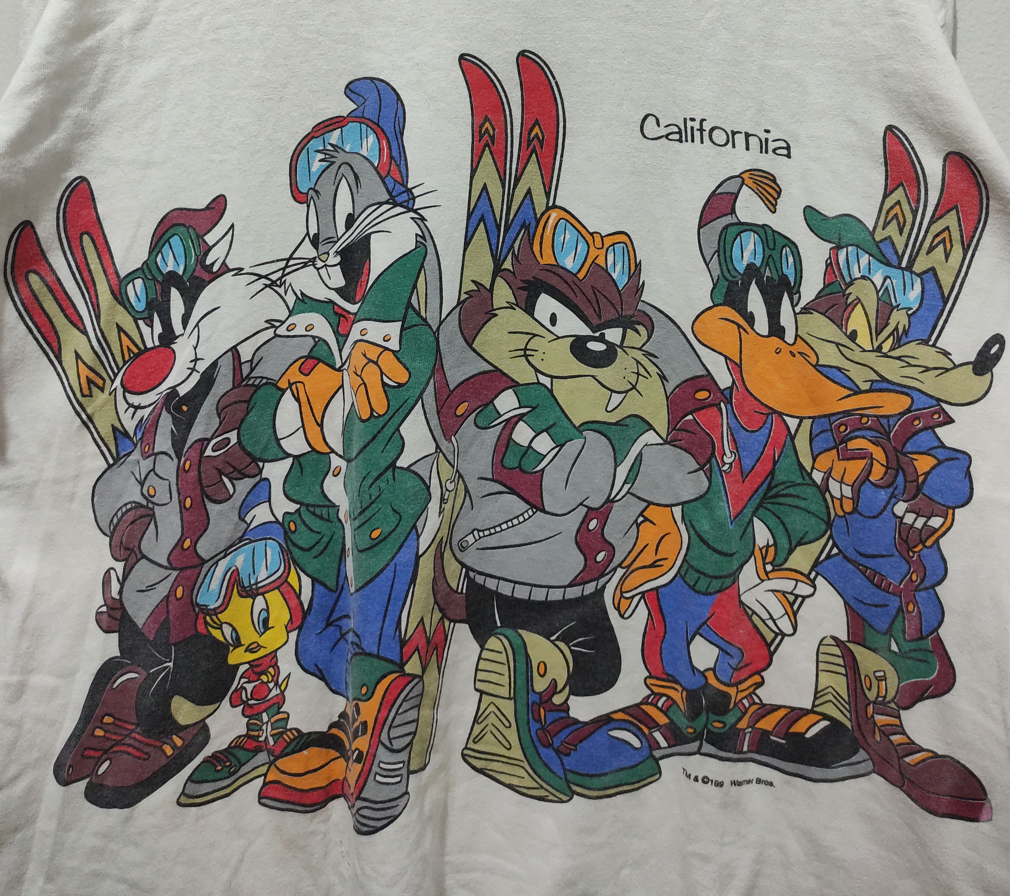 Vintage × Warner Bros 1993 Looney Tunes Warner vintage Brothers T-shirt Size US M / EU 48-50 / 2 - 5 Thumbnail