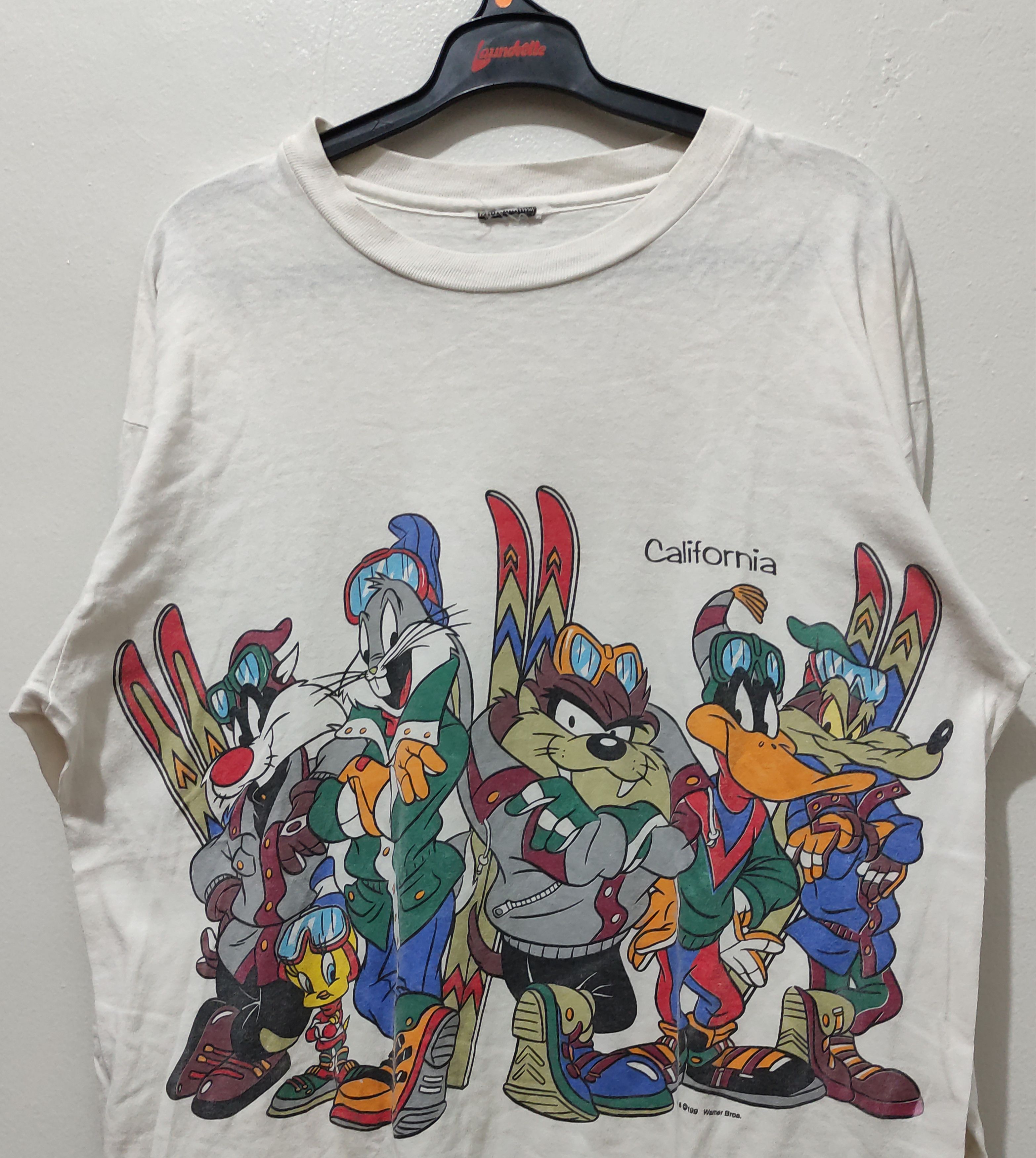 Vintage × Warner Bros 1993 Looney Tunes Warner vintage Brothers T-shirt Size US M / EU 48-50 / 2 - 3 Thumbnail