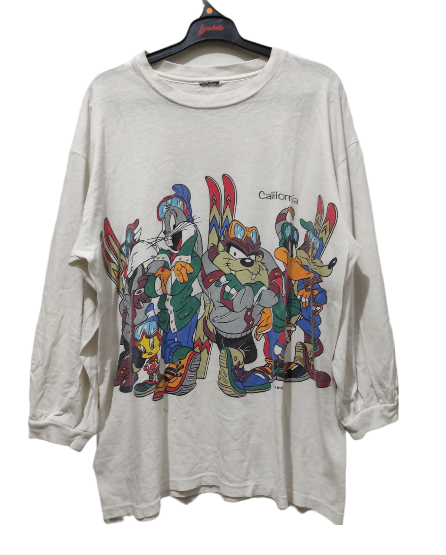 Vintage × Warner Bros 1993 Looney Tunes Warner vintage Brothers T-shirt Size US M / EU 48-50 / 2 - 1 Thumbnail
