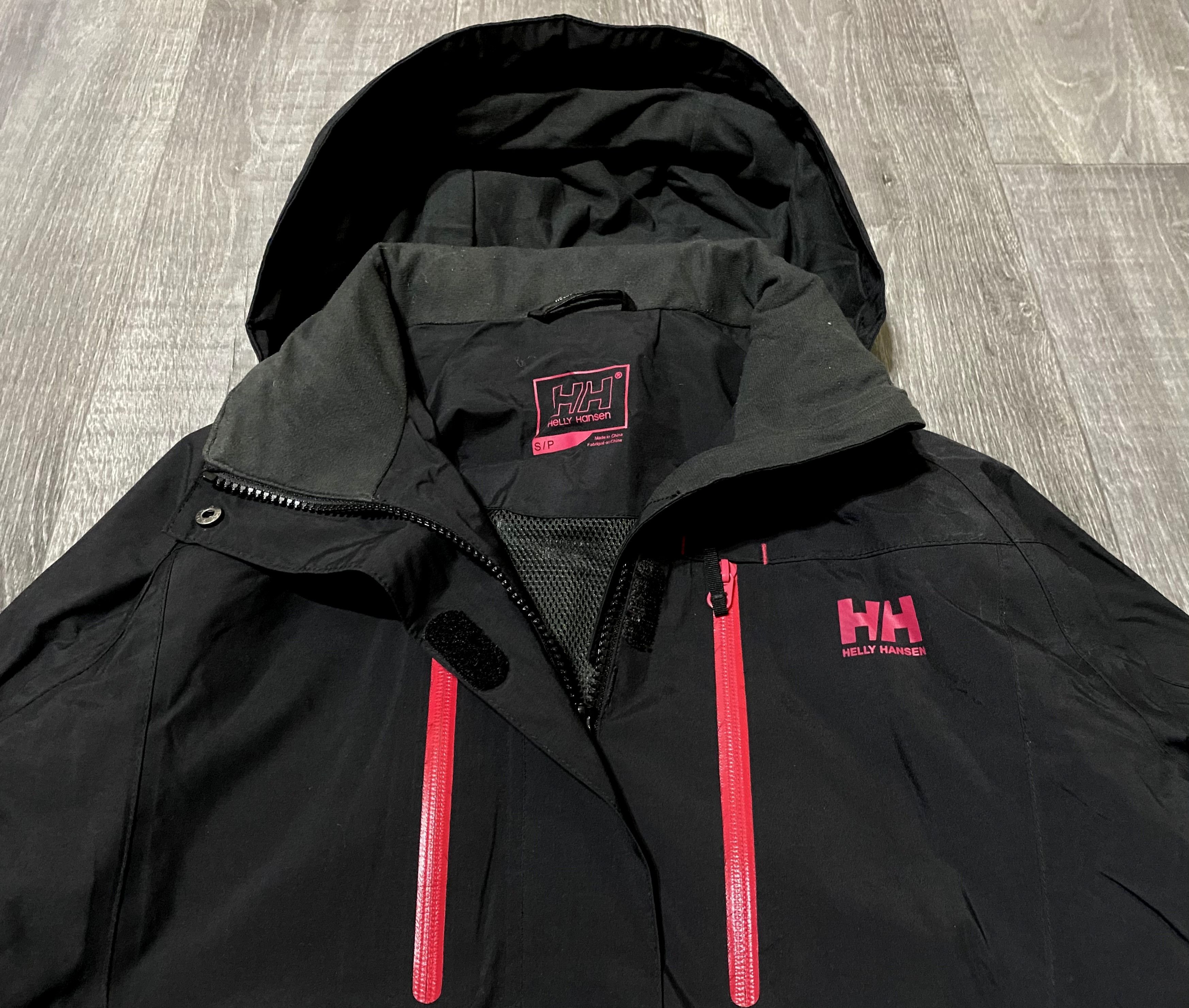 Helly Hansen Helly Hansen Tech Black Pink Hard Shell Jacket Raincoat Size US S / EU 44-46 / 1 - 5 Thumbnail