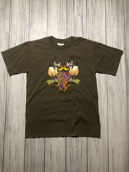 Vintage Vintage T-Shirt Disney Villains Si And Am Siamese Size M | Grailed