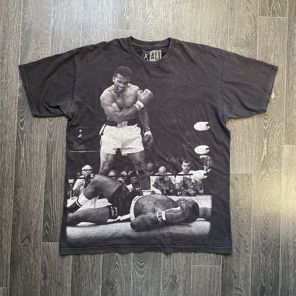 Vintage VINTAGE RARE AOP MUHAMMAD ALI AMAZING FADE T SHIRT | Grailed