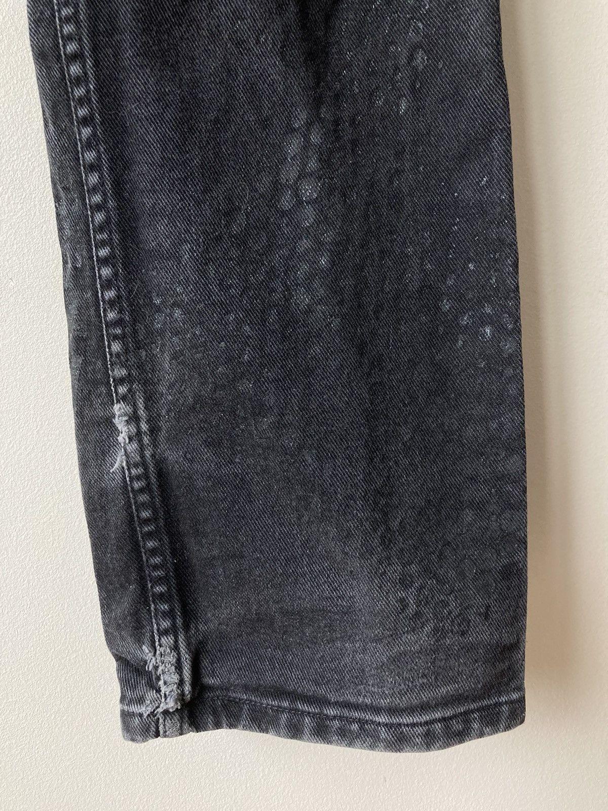 Helmut Lang Archive S/S 2003 Black ”Tyre Print” Denim Size US 30 / EU 46 - 6 Thumbnail