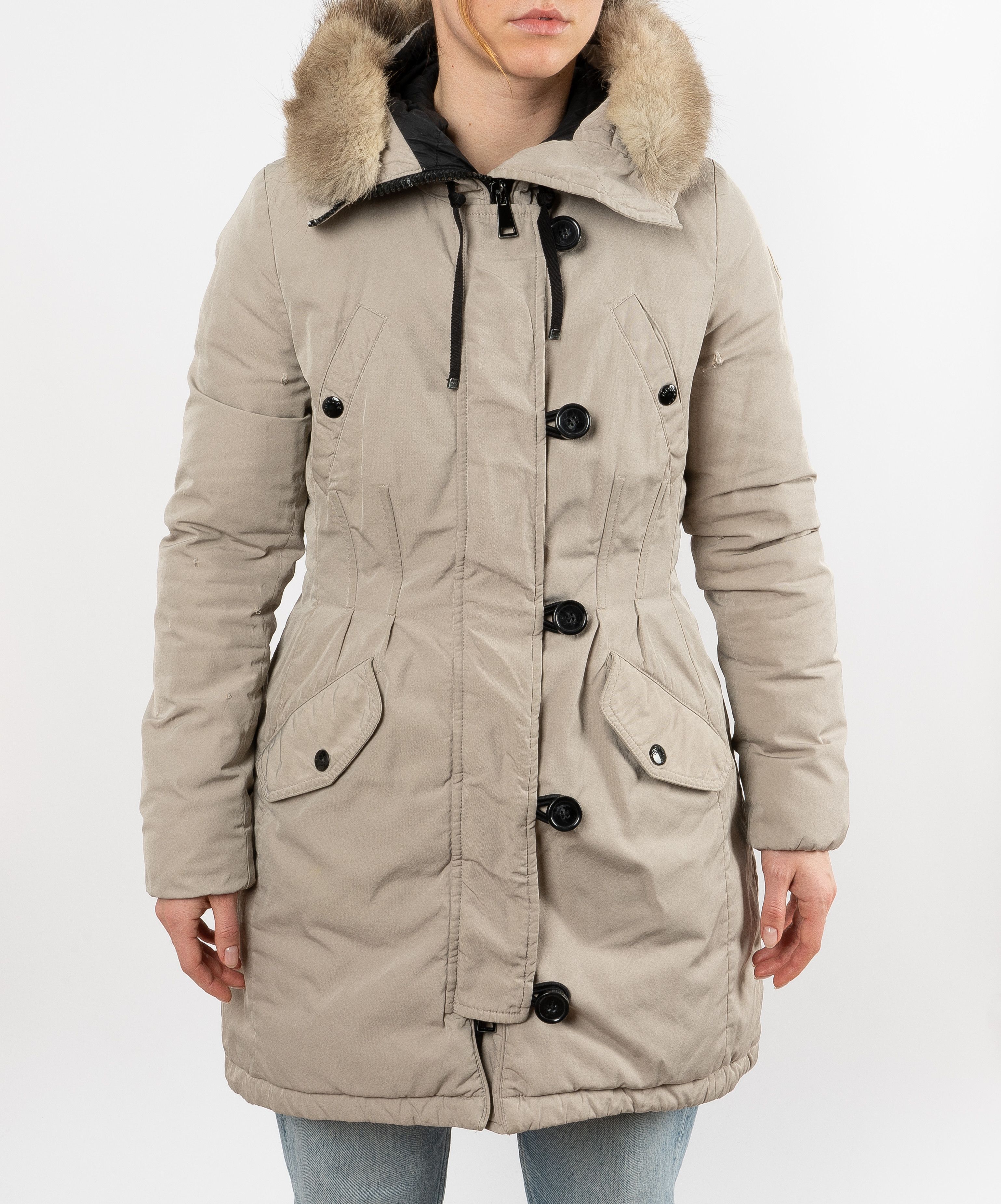 MONCLER Aredhel Fur cpl Trimmed Down