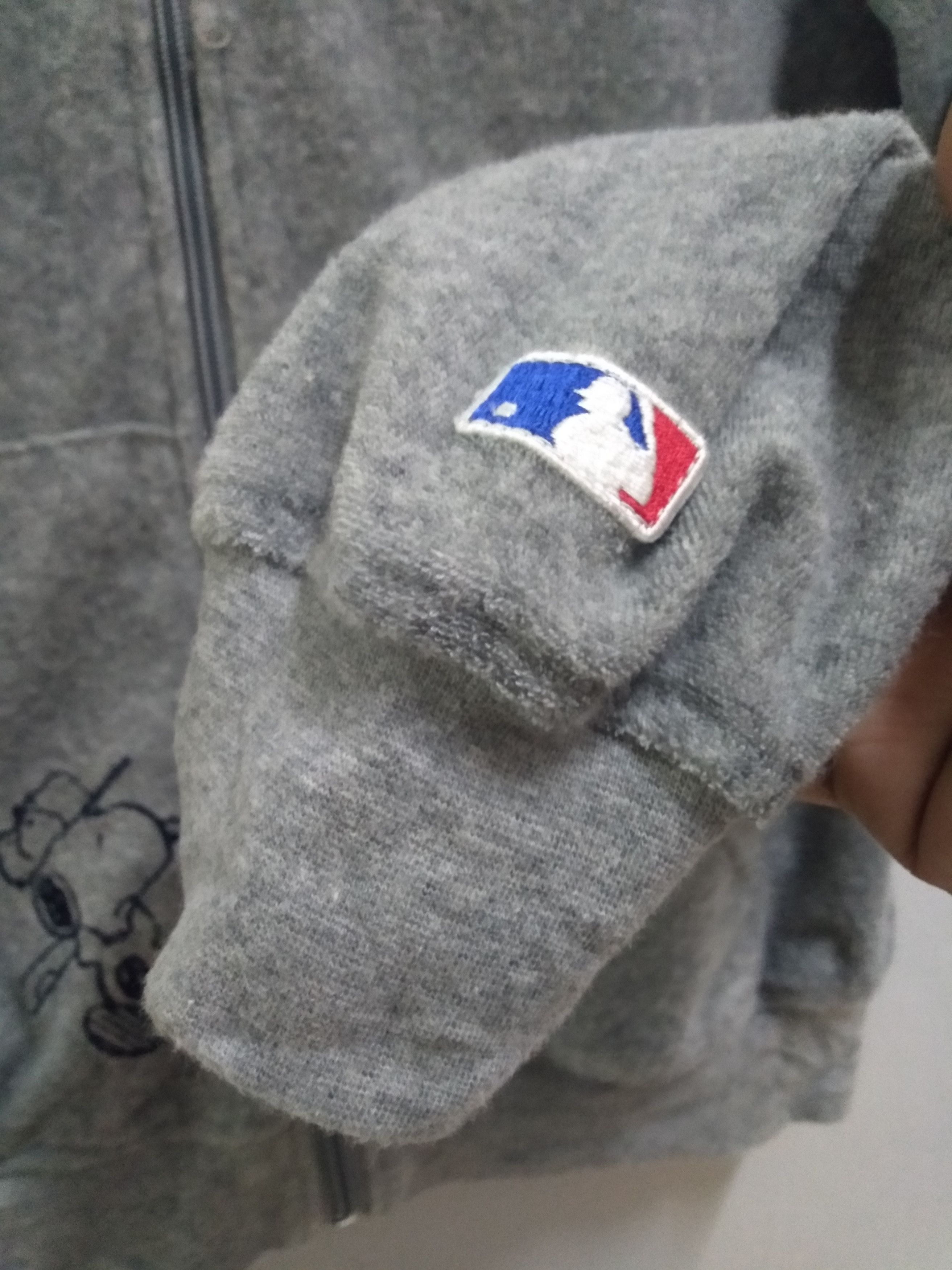MLB × New York Yankees × Peanuts Snoopy x MLB New York Yankees Fleece Zipper Rare Size US M / EU 48-50 / 2 - 5 Thumbnail