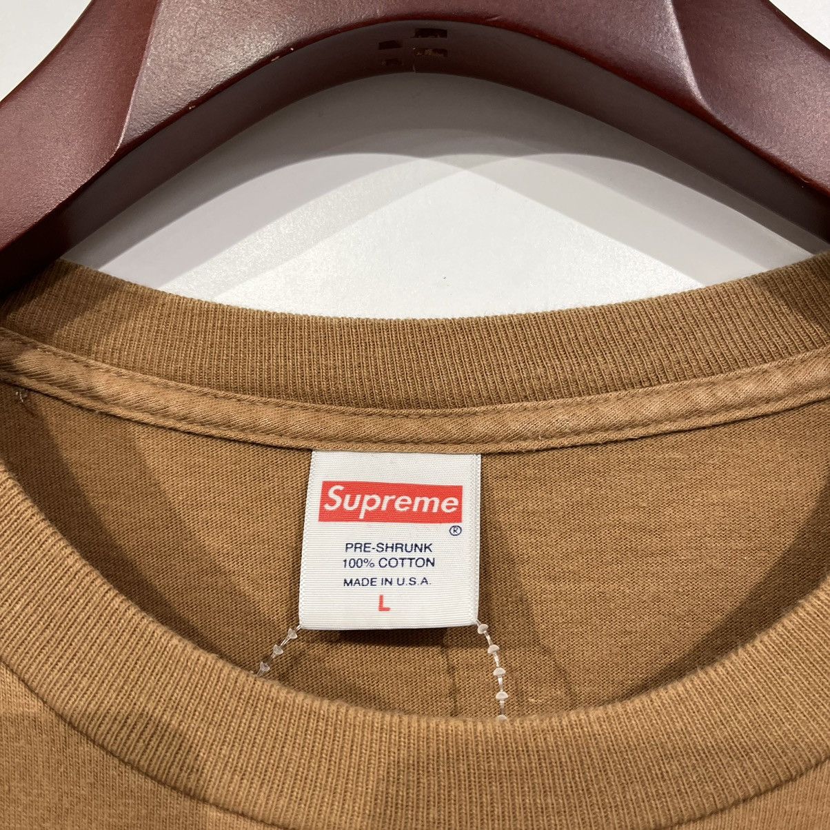Supreme Supreme Abstract Tee Mocha Size US L / EU 52-54 / 3 - 3 Thumbnail