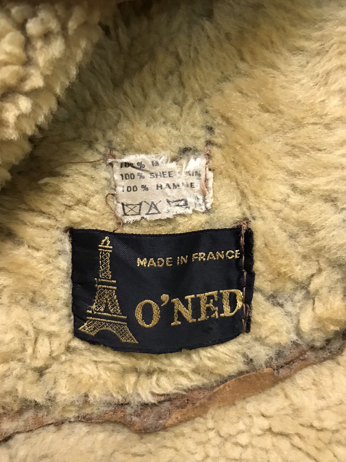Japanese Brand O’ned Lined Sherpa Sheepskin Double Breasted Coat Size US M / EU 48-50 / 2 - 11 Thumbnail