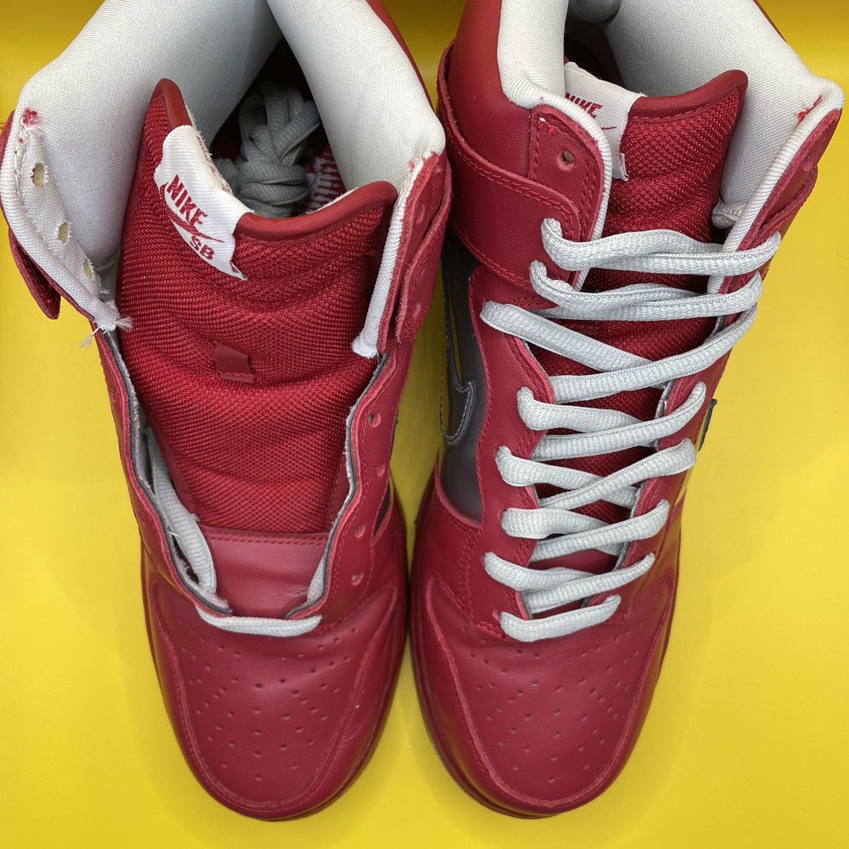 Nike ⚡️NIKE DUNK HIGH SB MORK & MINDY RED SILVER ultraman Size US 12 / EU 45 - 4 Thumbnail