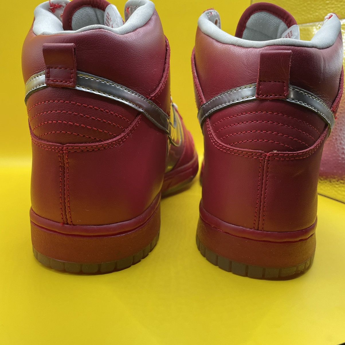 Nike ⚡️NIKE DUNK HIGH SB MORK & MINDY RED SILVER ultraman Size US 12 / EU 45 - 6 Thumbnail