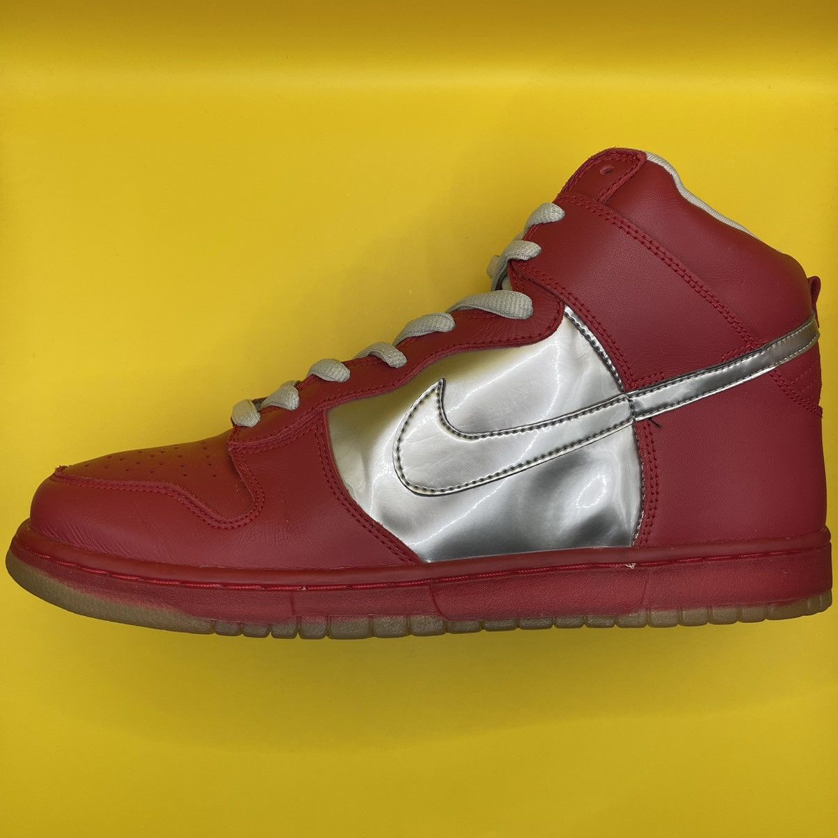 Nike ⚡️NIKE DUNK HIGH SB MORK & MINDY RED SILVER ultraman Size US 12 / EU 45 - 1 Thumbnail