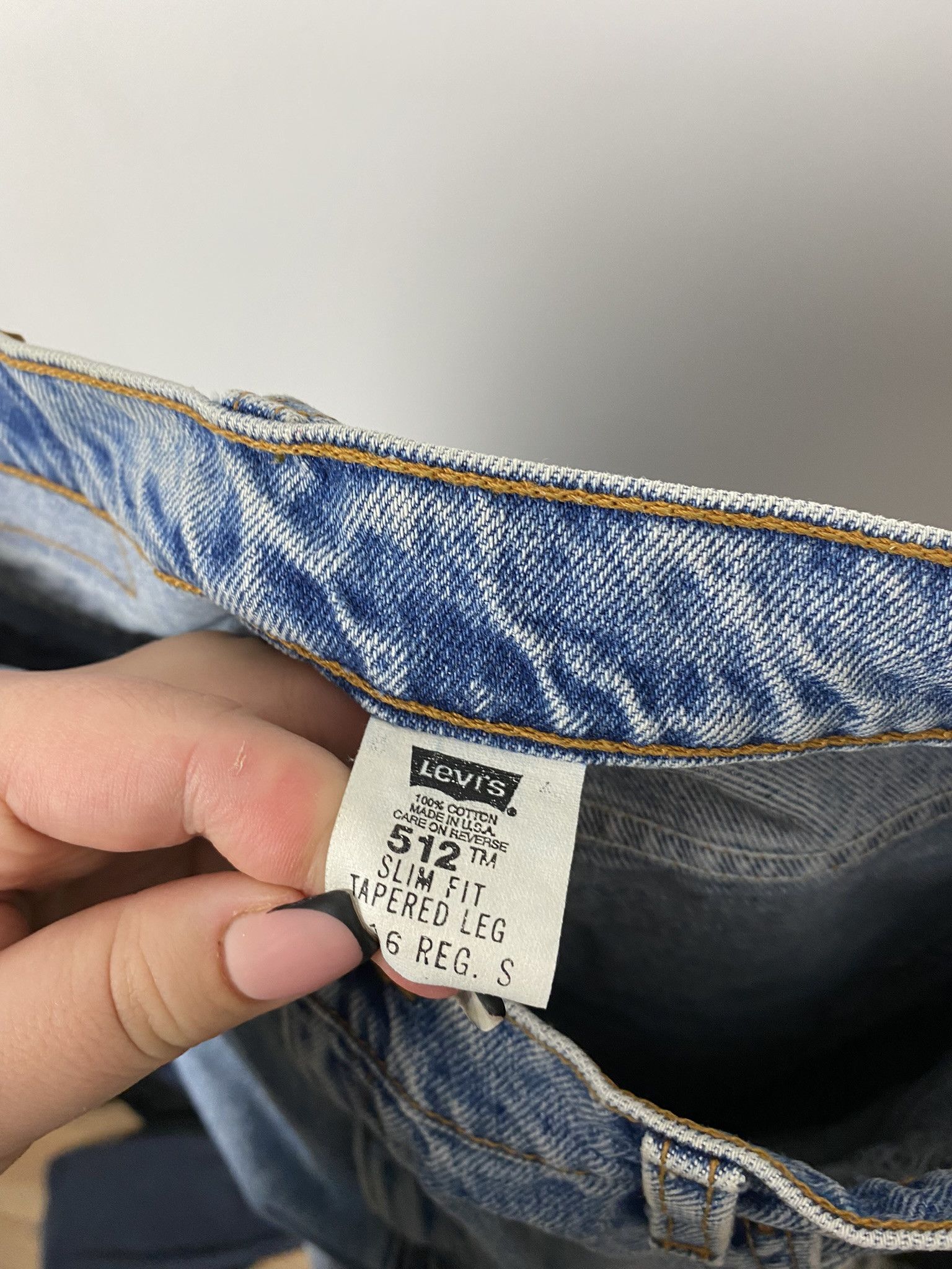 Levi's × Levi's Vintage Clothing Levi's 512 vintage denim jeans pants Size US 31 - 5 Thumbnail