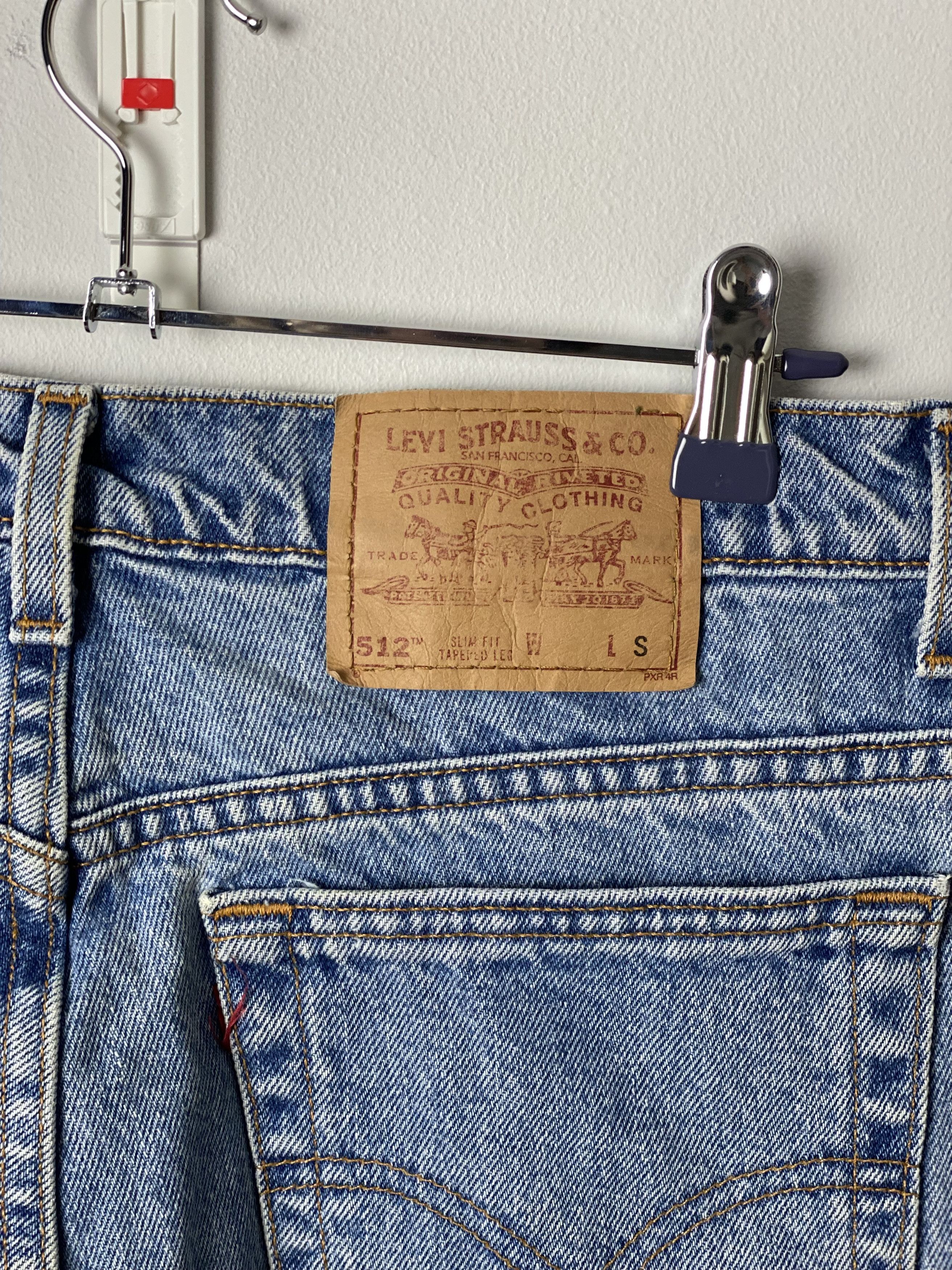 Levi's × Levi's Vintage Clothing Levi's 512 vintage denim jeans pants Size US 31 - 4 Thumbnail
