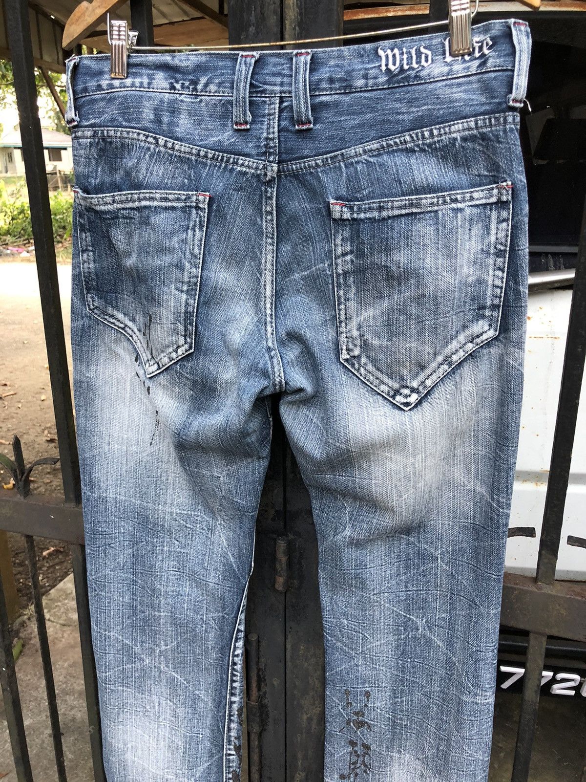 Other Wild Life Distressed Denim Size US 32 / EU 48 - 6 Thumbnail