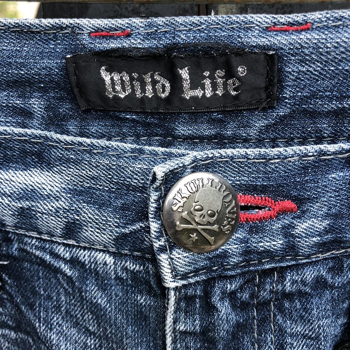 Other Wild Life Distressed Denim Size US 32 / EU 48 - 4 Thumbnail