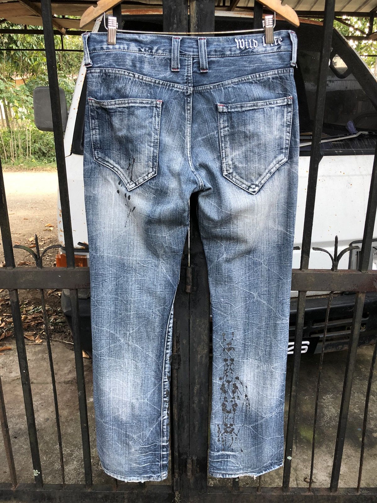 Other Wild Life Distressed Denim Size US 32 / EU 48 - 5 Thumbnail