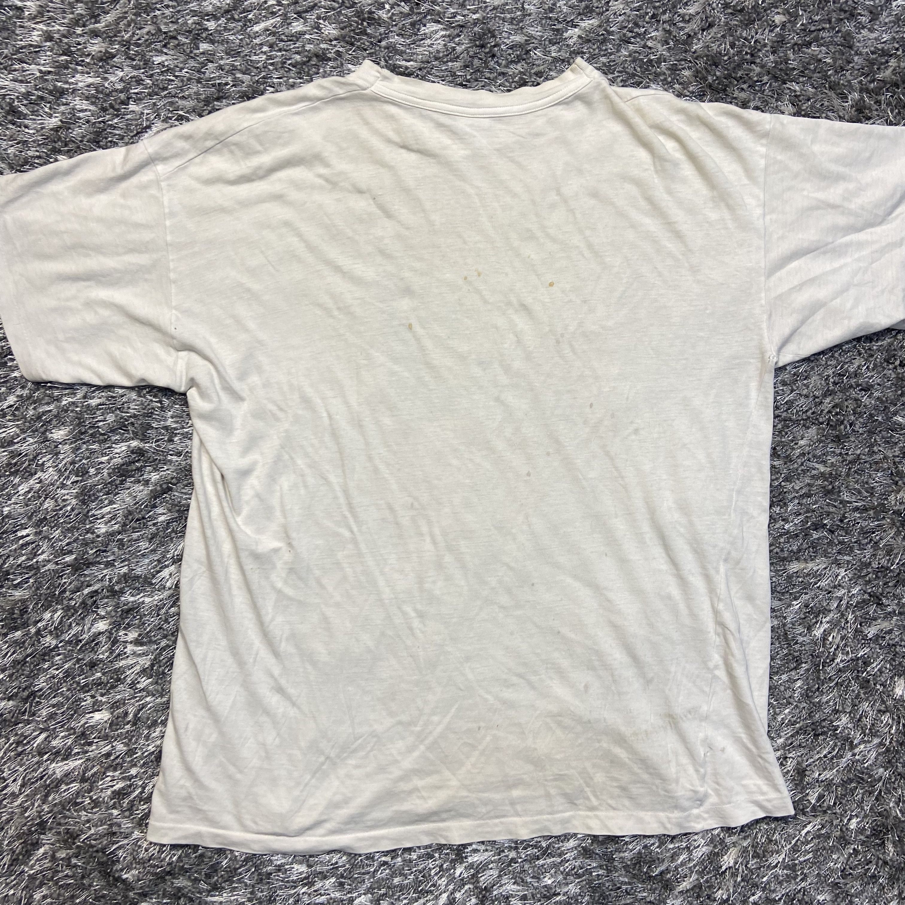 Vintage 1980s СВЯЗЬ ДЛЯ ТЕХ КТО В ДВИЖЕНИИ - INMARSAT 2 PROMO TEE Size US L / EU 52-54 / 3 - 8 Thumbnail
