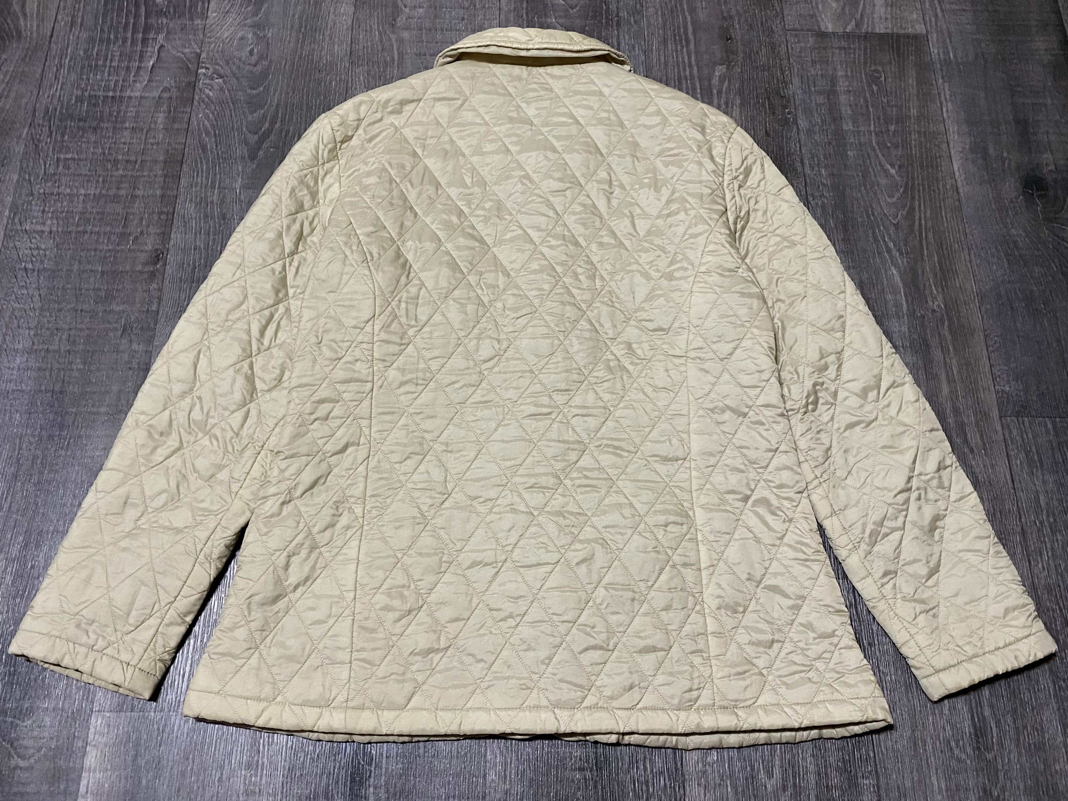 Barbour Women’s Barbour Beige Shaped Lightweight Quilt Short Jacket Size L / US 10 / IT 46 - 3 Thumbnail