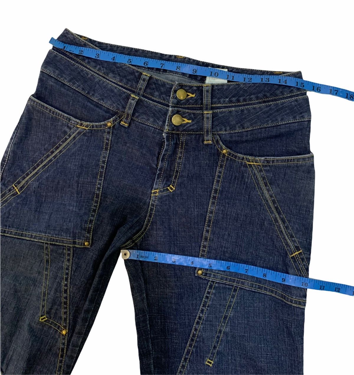 Japanese Brand Japanese Brand Planet Remix Co JP 6 Pocket Jeans Size US 30 / EU 46 - 14 Thumbnail