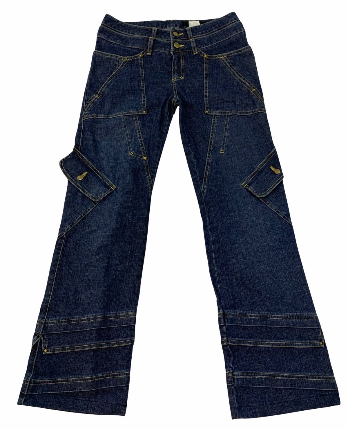 Japanese Brand Japanese Brand Planet Remix Co JP 6 Pocket Jeans Size US 30 / EU 46 - 3 Thumbnail
