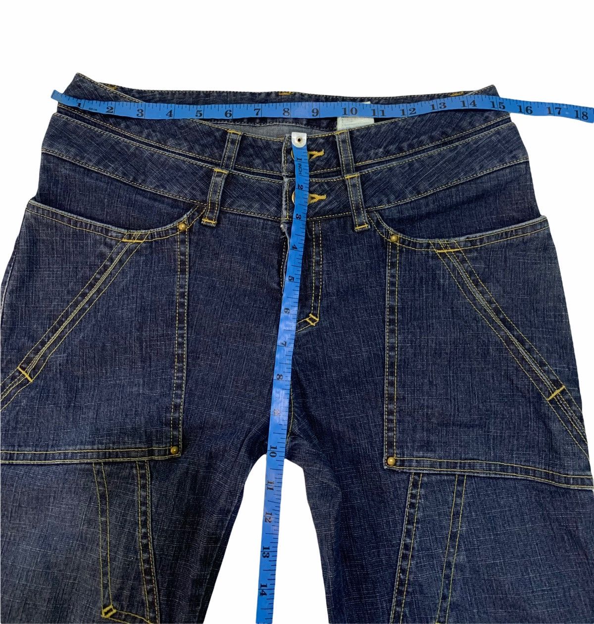 Japanese Brand Japanese Brand Planet Remix Co JP 6 Pocket Jeans Size US 30 / EU 46 - 15 Thumbnail