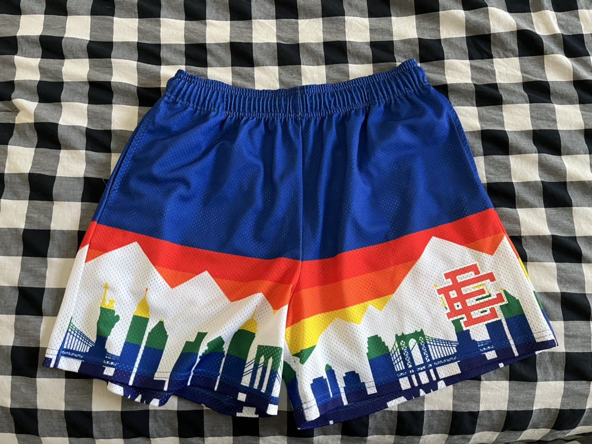 Eric Emanuel Denver Nugget Inspired Shorts Size XXL