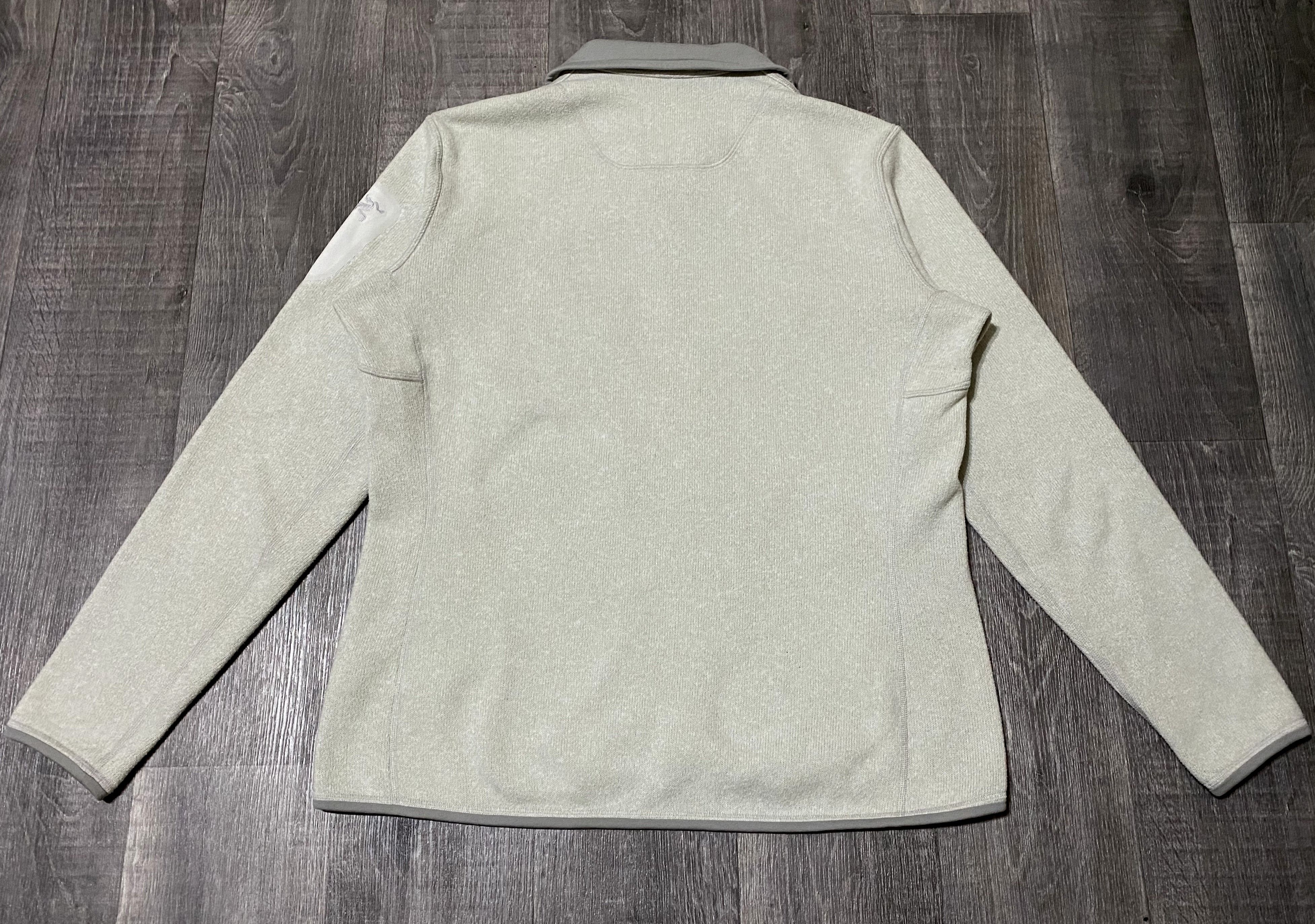 Arc'teryx Women's Unisex Arc'Teryx Grey Zip Sweater Light Jacket Size US XL / EU 56 / 4 - 3 Thumbnail