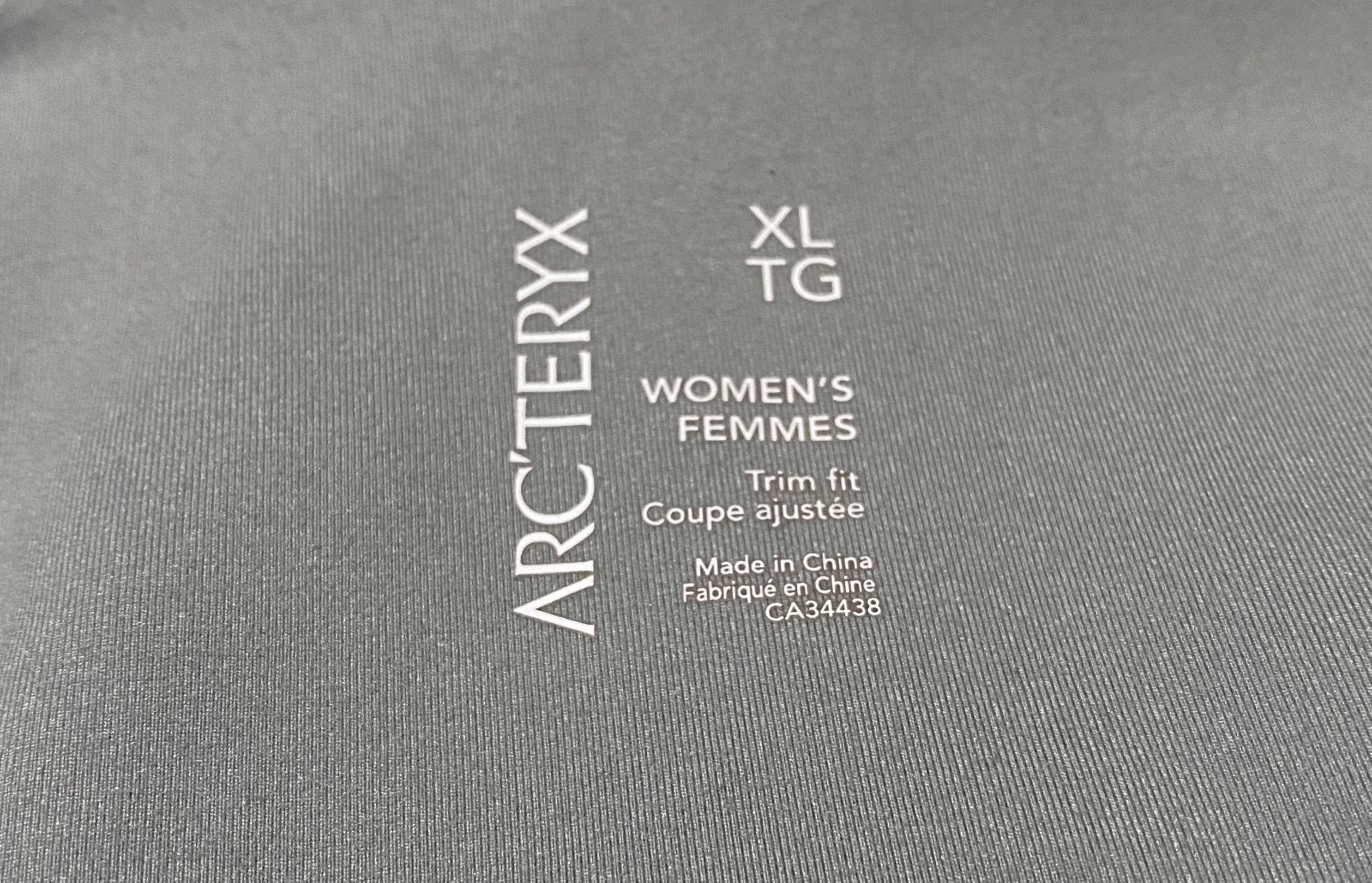 Arc'teryx Women's Unisex Arc'Teryx Grey Zip Sweater Light Jacket Size US XL / EU 56 / 4 - 11 Thumbnail