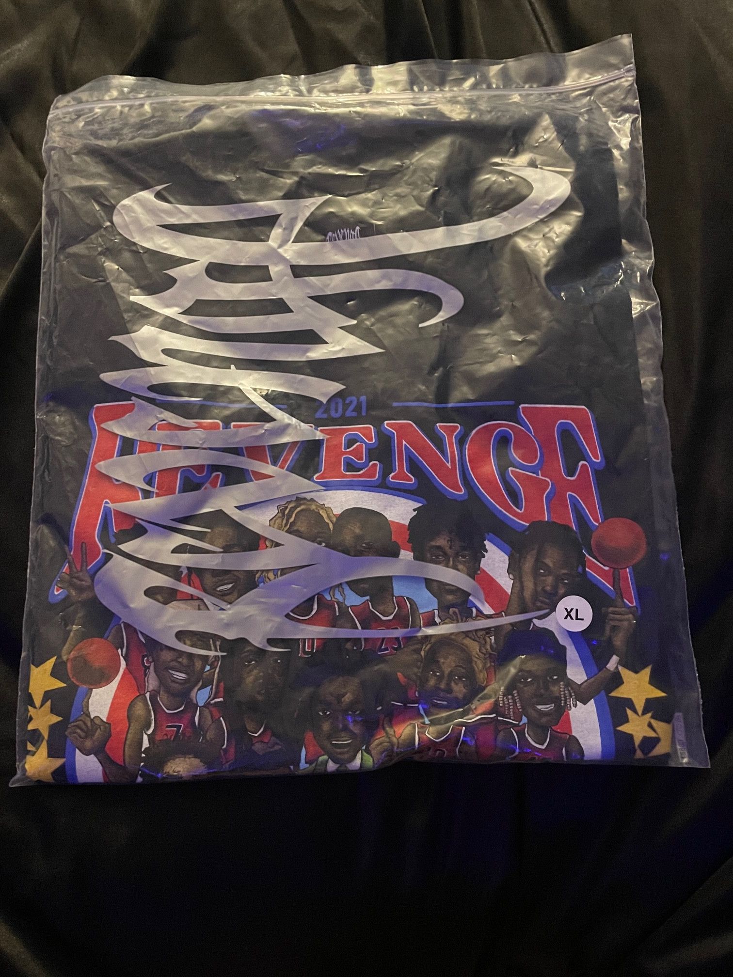 Revenge x Rolling Loud Miami Black T-Shirt