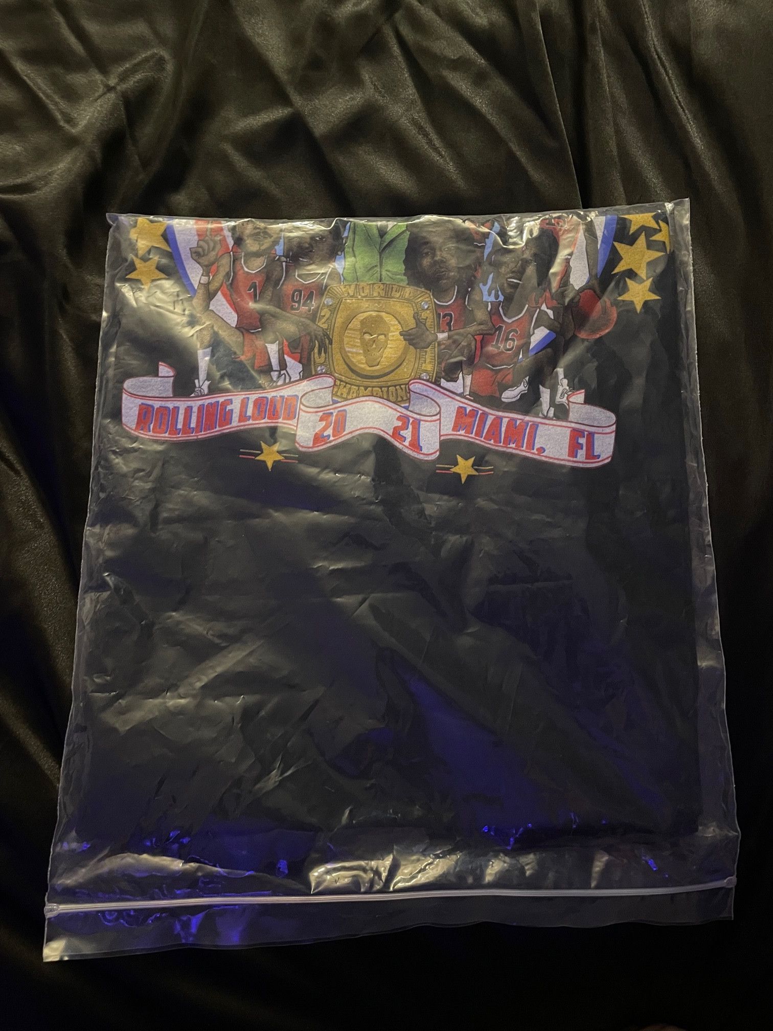 Revenge Revenge x Rolling Loud Miami Black T-Shirt Size US XL / EU 56 / 4 - 2 Thumbnail
