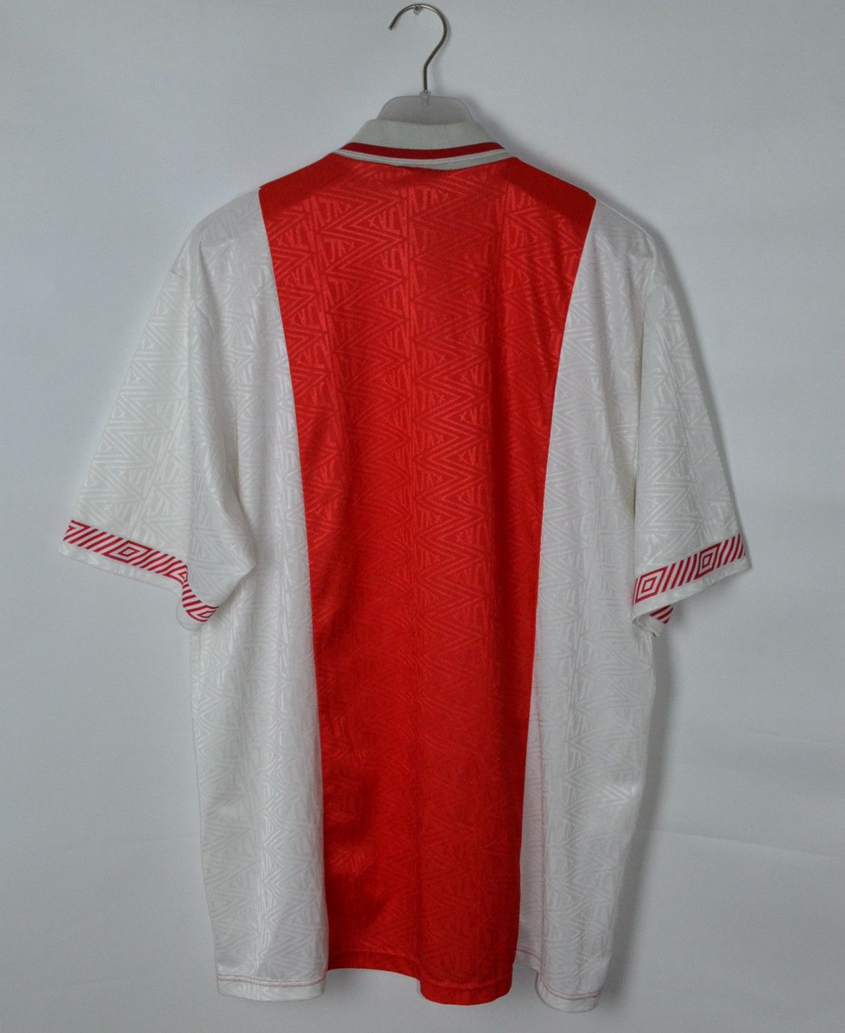 Umbro AJAX 1991-1993 HOME SHIRT FOOTBALL SOCCER JERSEY UMBRO Size US L / EU 52-54 / 3 - 7 Thumbnail