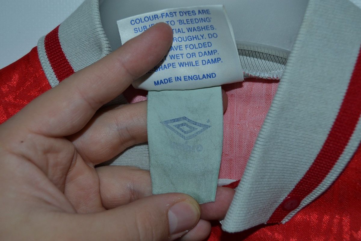 Umbro AJAX 1991-1993 HOME SHIRT FOOTBALL SOCCER JERSEY UMBRO Size US L / EU 52-54 / 3 - 5 Thumbnail