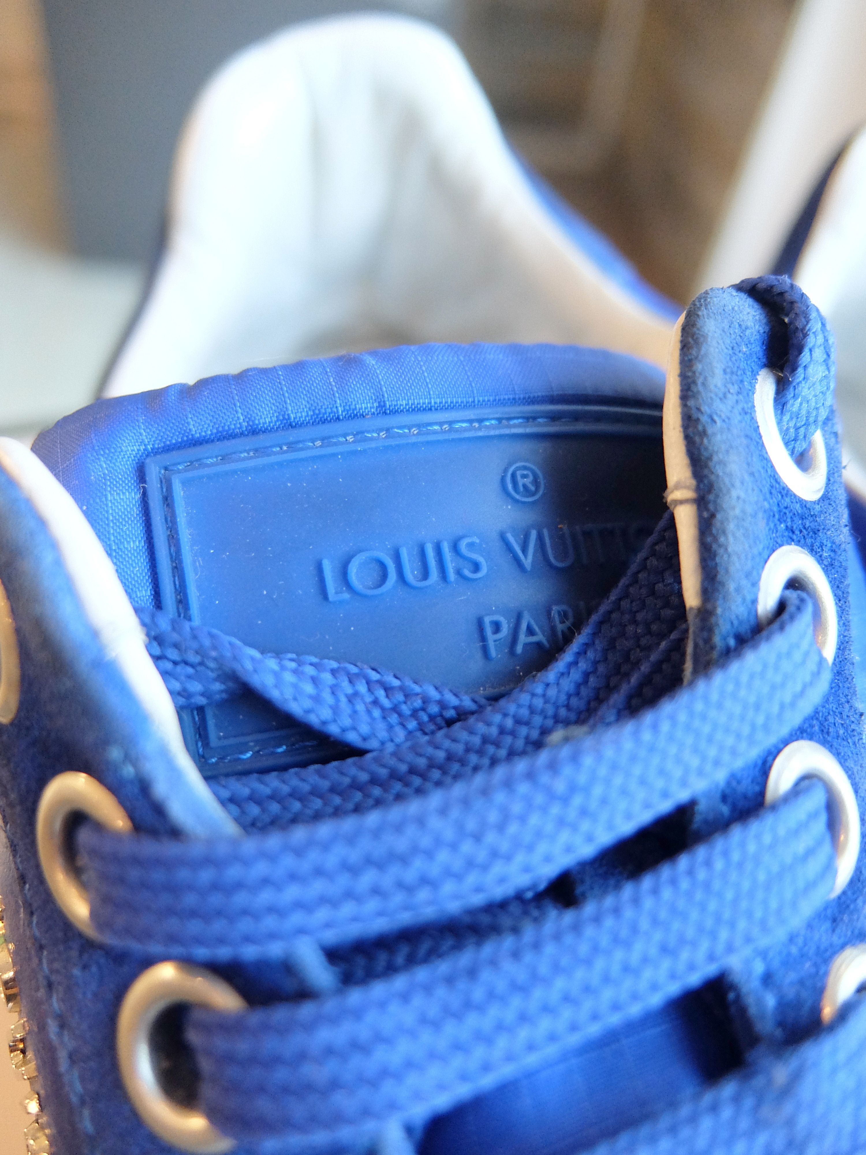 Louis Vuitton Louis Vuitton Sneakers 42,5 blue sneaker shoes shoe Size US 9.5 / EU 42-43 - 12 Thumbnail