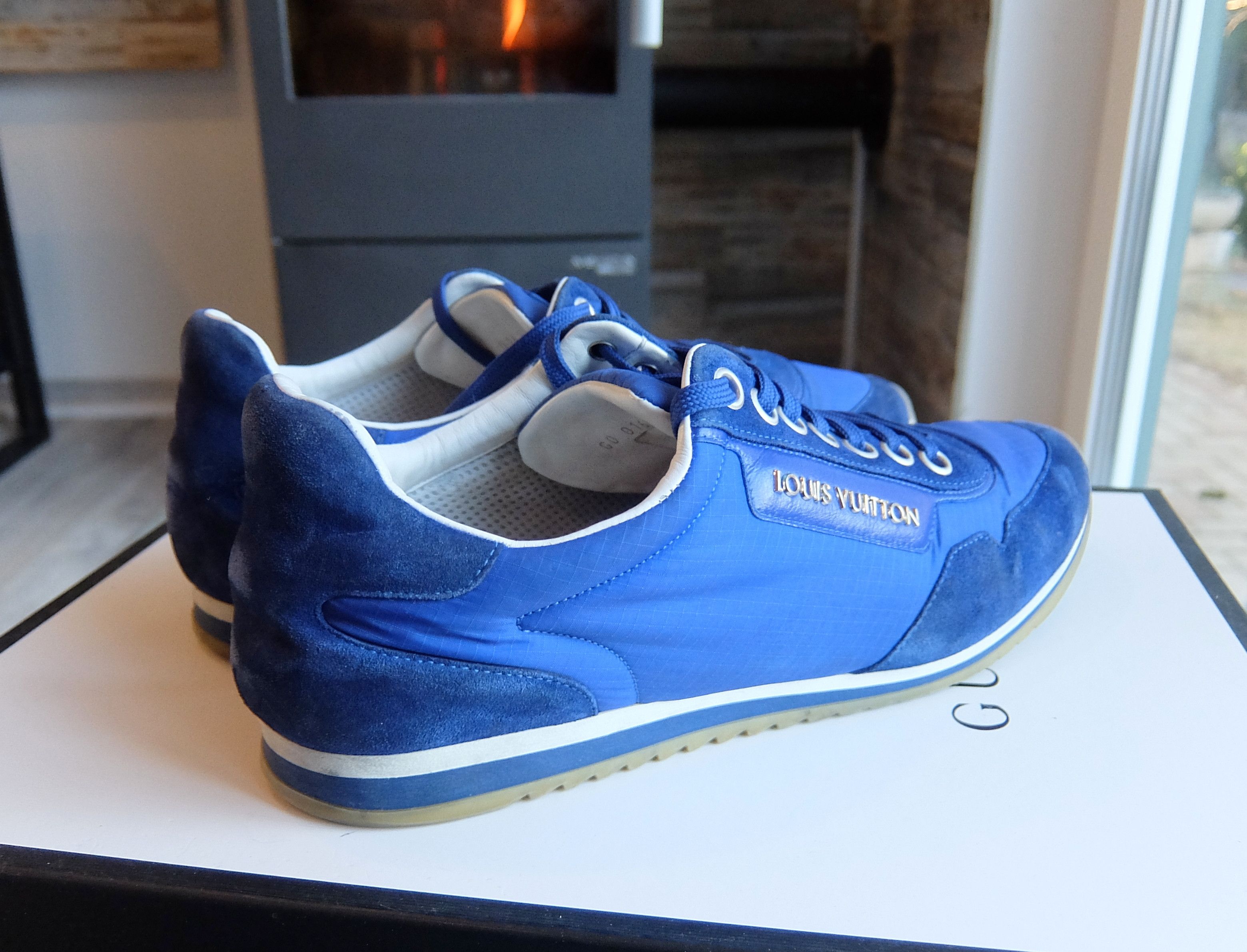 Louis Vuitton Louis Vuitton Sneakers 42,5 blue sneaker shoes shoe Size US 9.5 / EU 42-43 - 2 Thumbnail