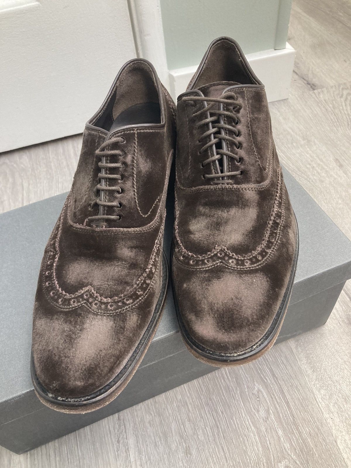 John Varvatos Distressed Fleetwood oxford. 8.5 Size US 8.5 / EU 41-42 - 3 Thumbnail