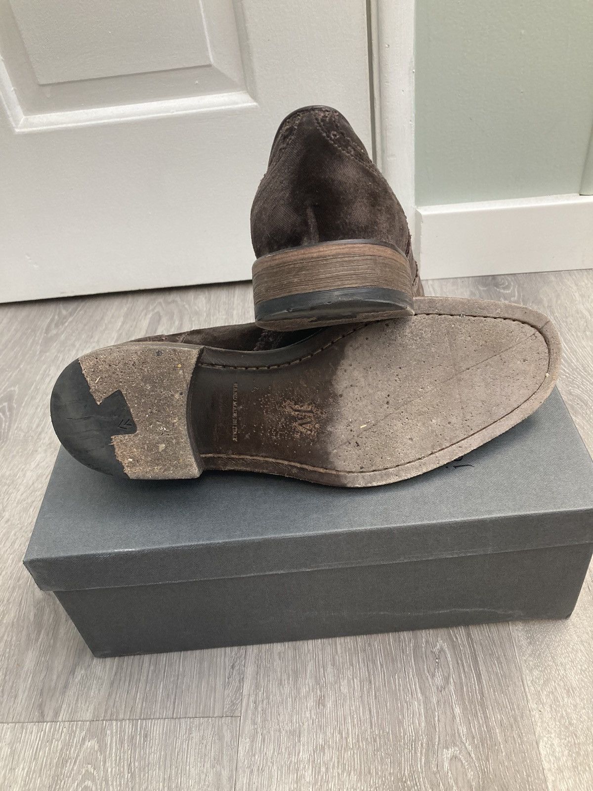 John Varvatos Distressed Fleetwood oxford. 8.5 Size US 8.5 / EU 41-42 - 6 Thumbnail