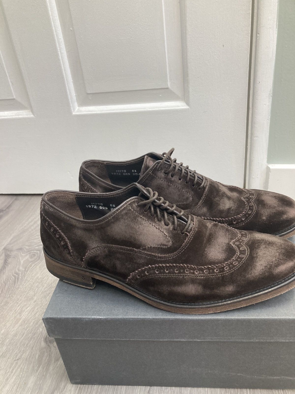 John Varvatos Distressed Fleetwood oxford. 8.5 Size US 8.5 / EU 41-42 - 4 Thumbnail