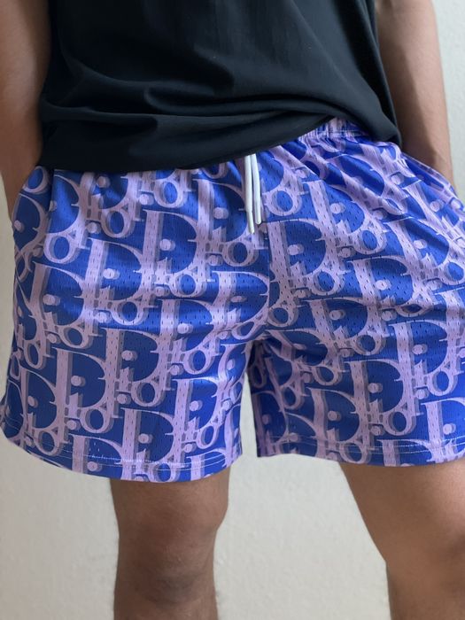 Dior classic blue mesh shorts – Ready2shipnyc