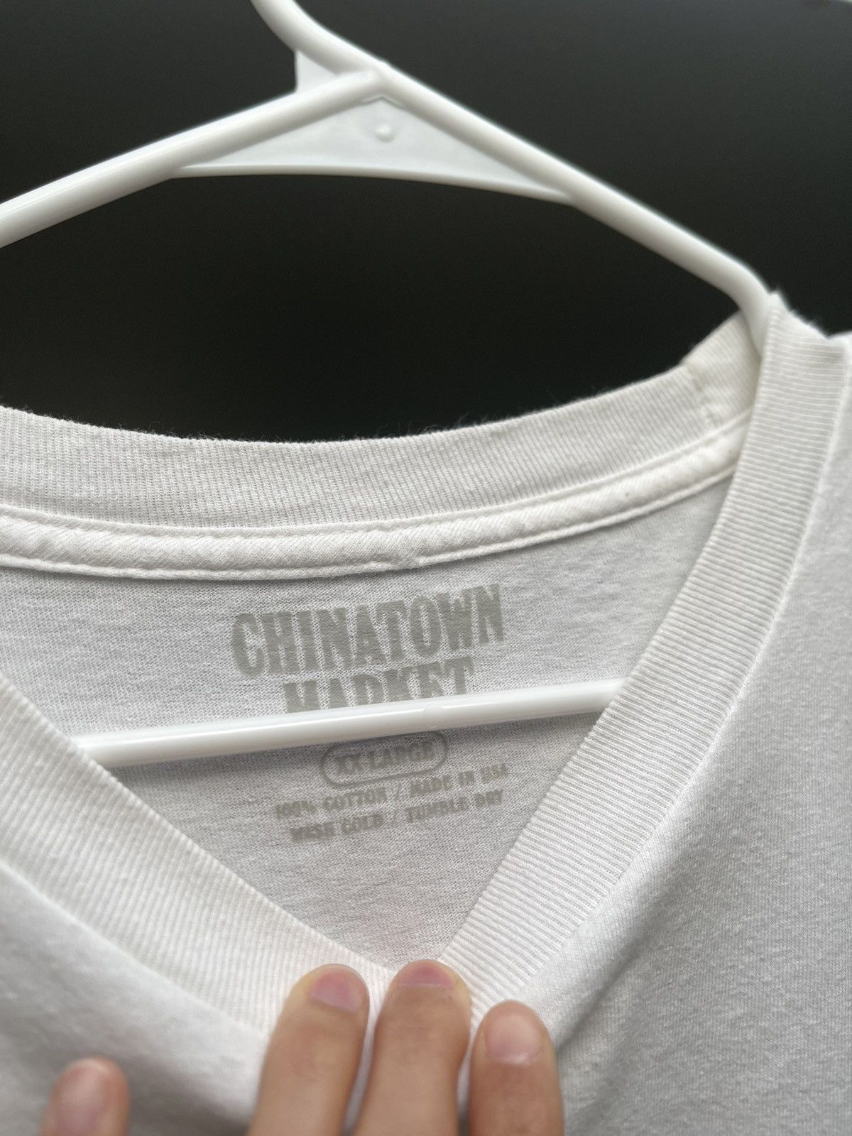White smiley face Chinatown Market xxl Tshirt