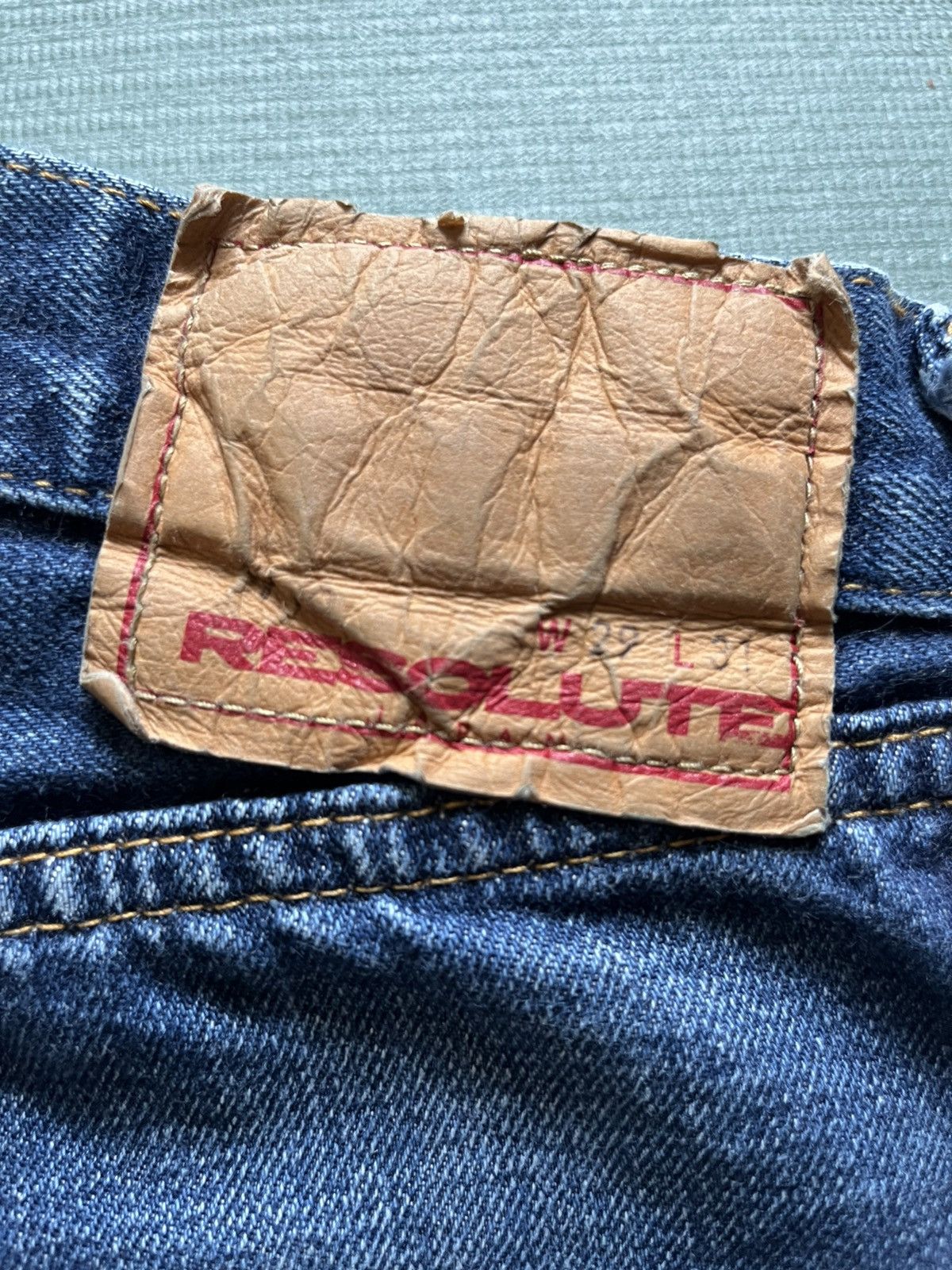 Resolute Resolute 710 Japanese Denim Slim Straight Grailed