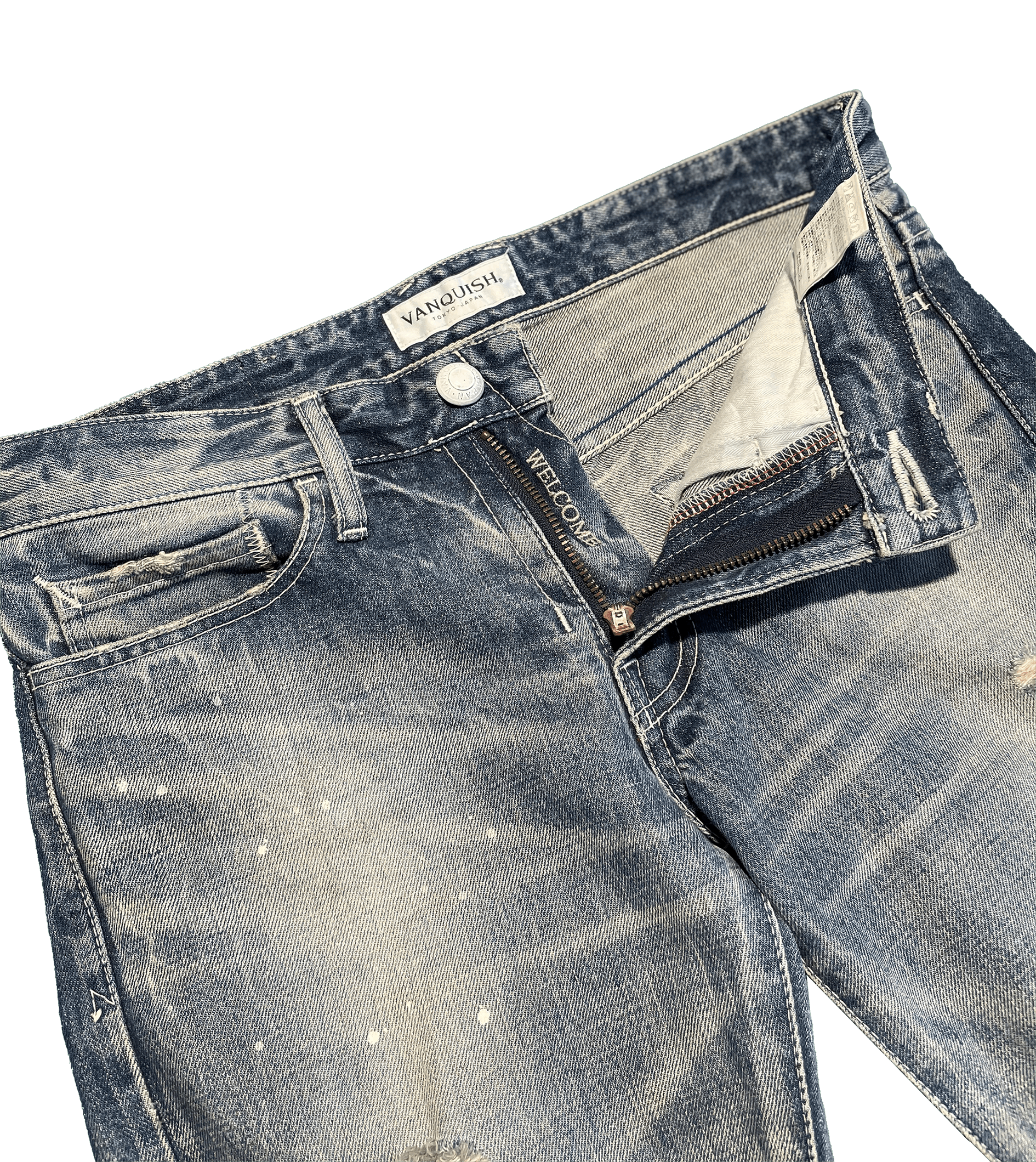 Vanquish distressed jeans Size US 30 / EU 46 - 3 Thumbnail