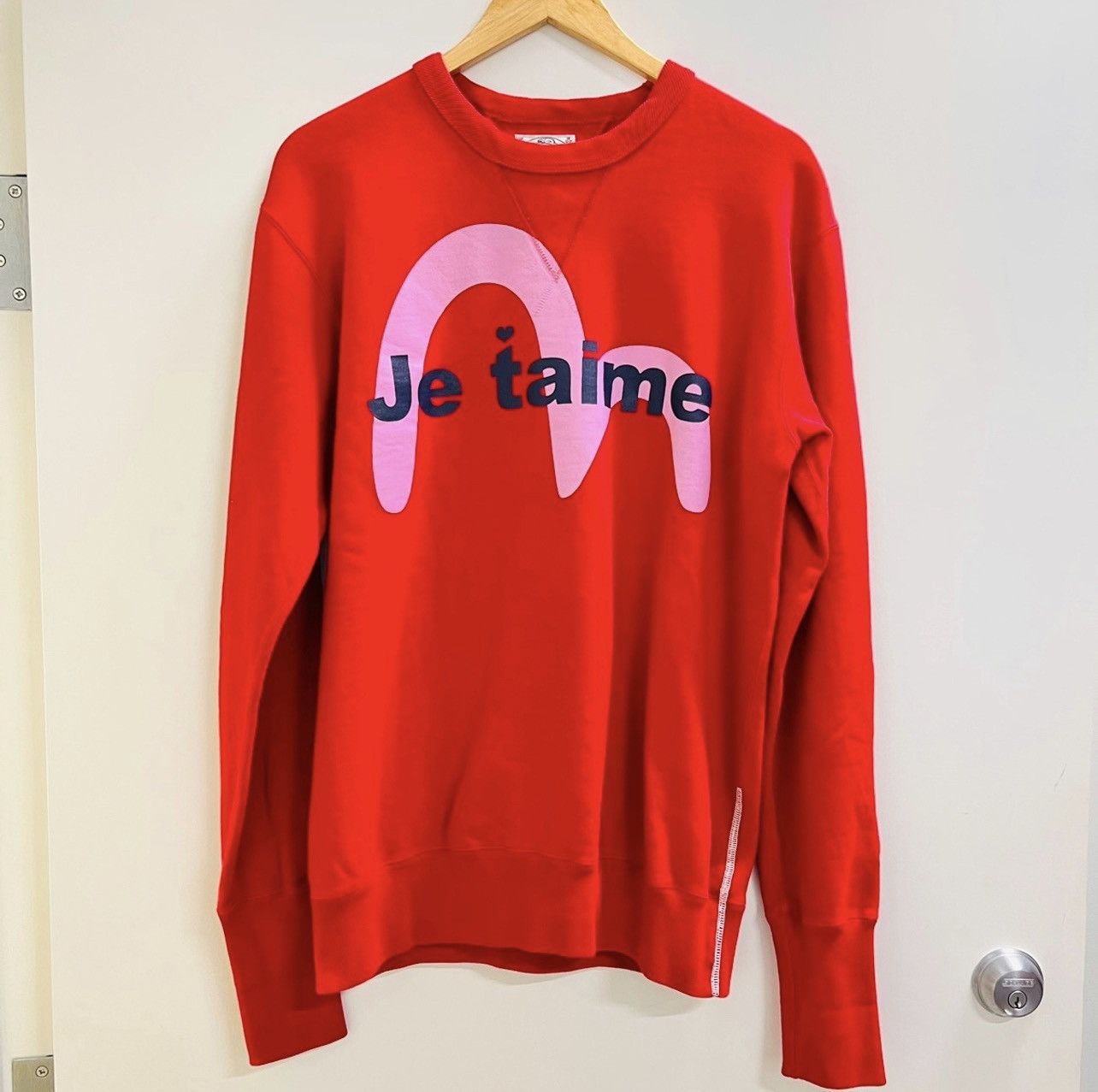 Evisu Evisu Je Taime Sweatshirt Size US L / EU 52-54 / 3 - 1 Thumbnail