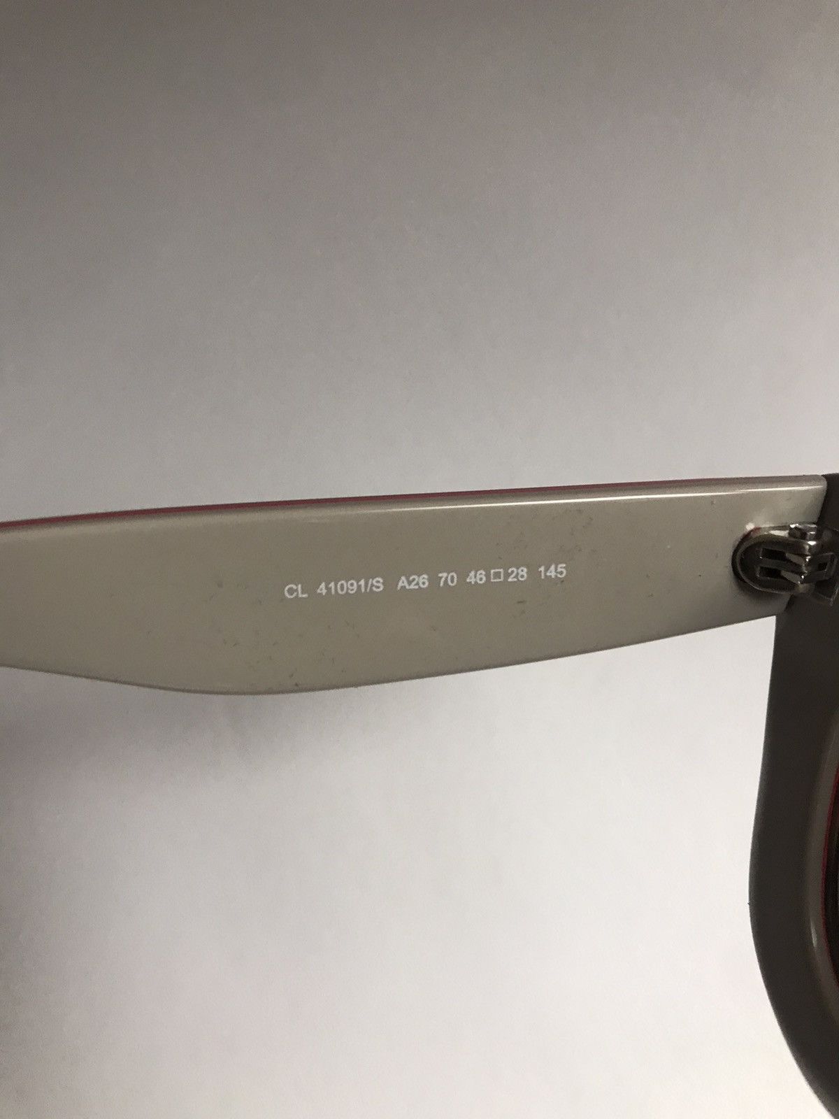 Celine BNWOB Old Celine Wayfarer Sunglasses Phoebe Philo Size ONE SIZE - 4 Thumbnail