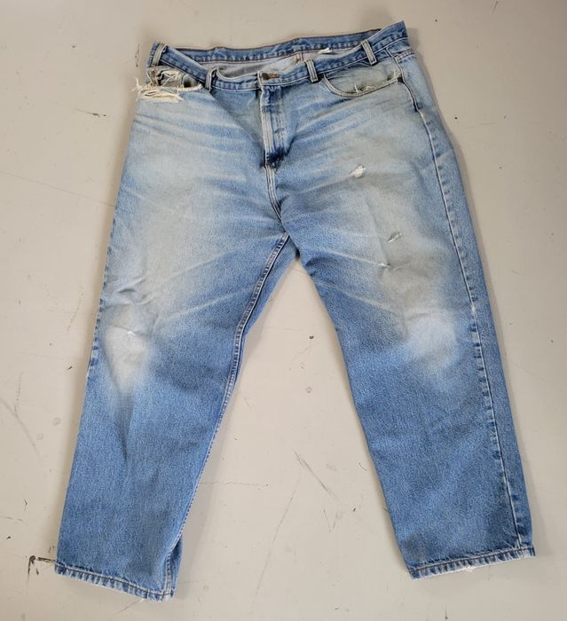 Kirkland Signature Kirkland Signature sz 44 x 30 distressed denim jeans ...