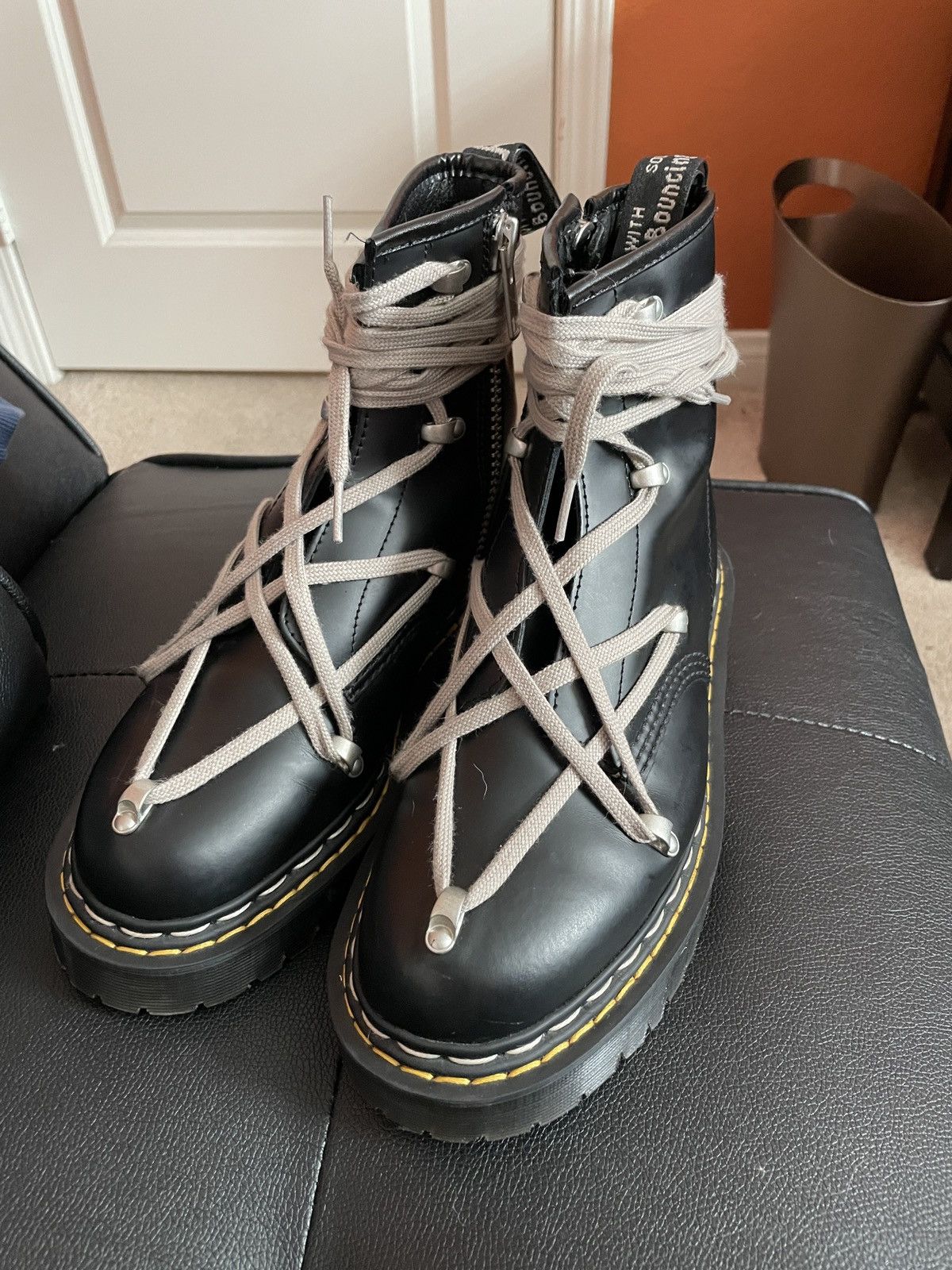 doc martens x rick owens