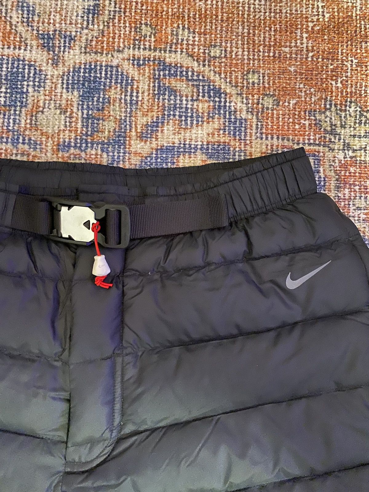 Nike × Tom Sachs Nike X Tom Sachs Down Fill Black Puffer Shorts Size US 30 / EU 46 - 2 Thumbnail