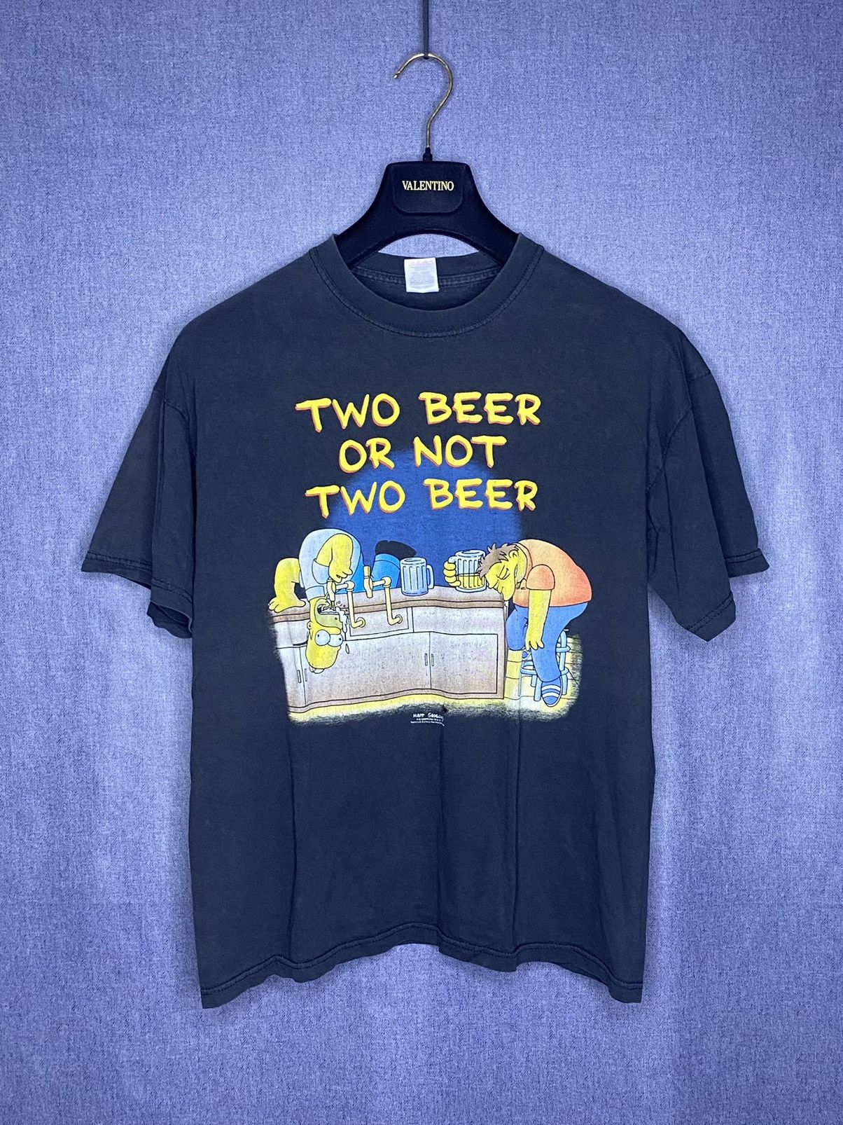 The Simpsons × Vintage The Simpson’s vintage 1998 two beer t shirt Size US L / EU 52-54 / 3 - 1 Thumbnail