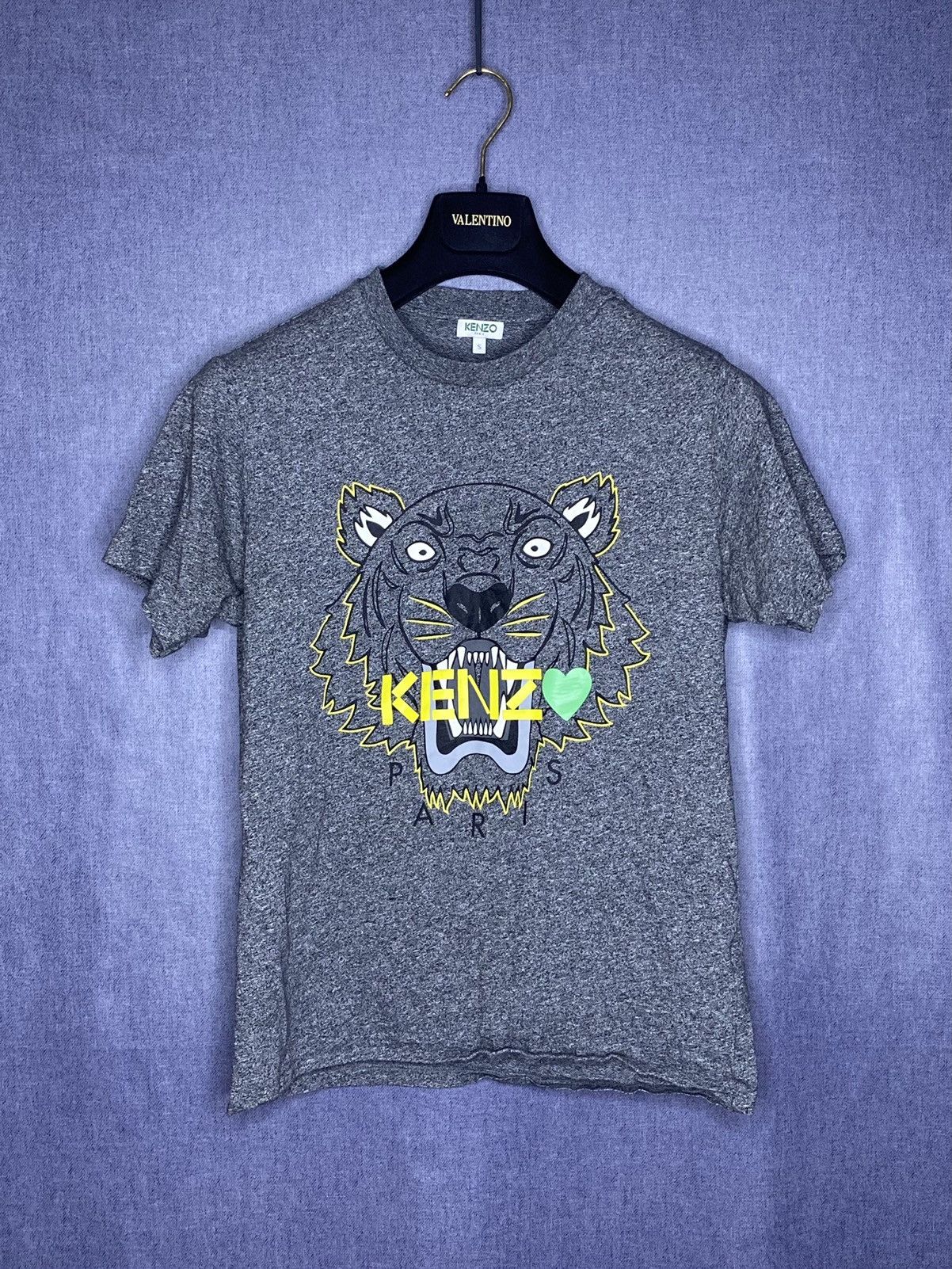 Kenzo Kenzo tiger heart t shirt S Size US S / EU 44-46 / 1 - 1 Thumbnail