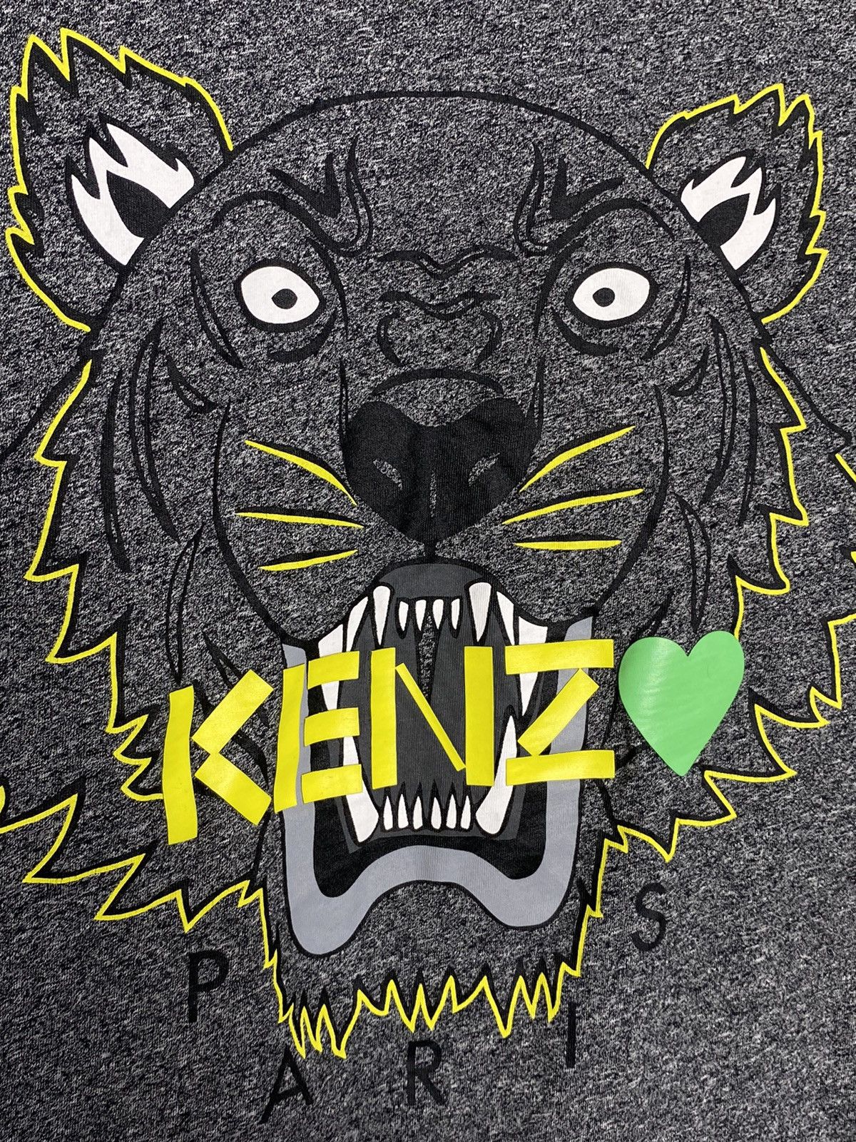 Kenzo Kenzo tiger heart t shirt S Size US S / EU 44-46 / 1 - 2 Thumbnail