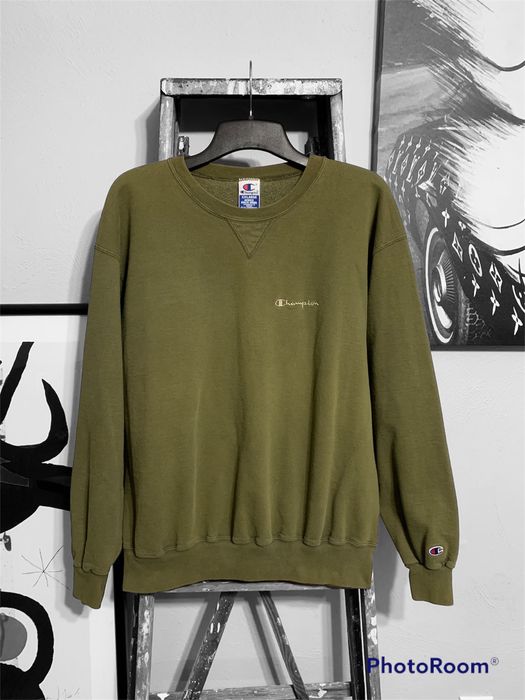 Champion Vintage CHAMPION sweatshirt green XL Size US XL / EU 56 / 4 - 1 Preview